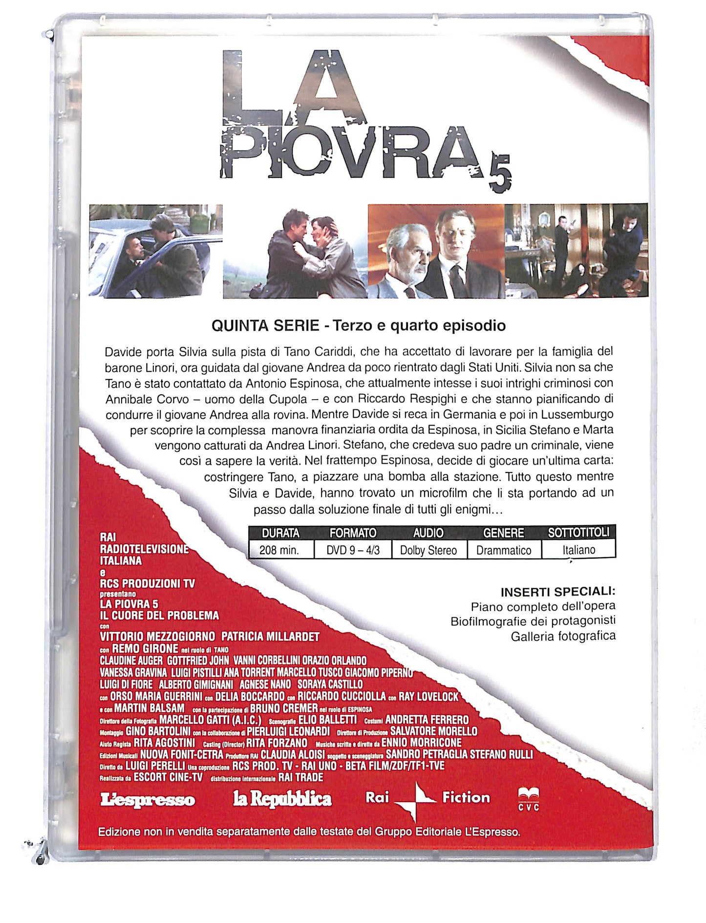 EBOND La Piovra 5 vol.2 - Terzo e quarto episodio EDITORIALE DVD DB769116