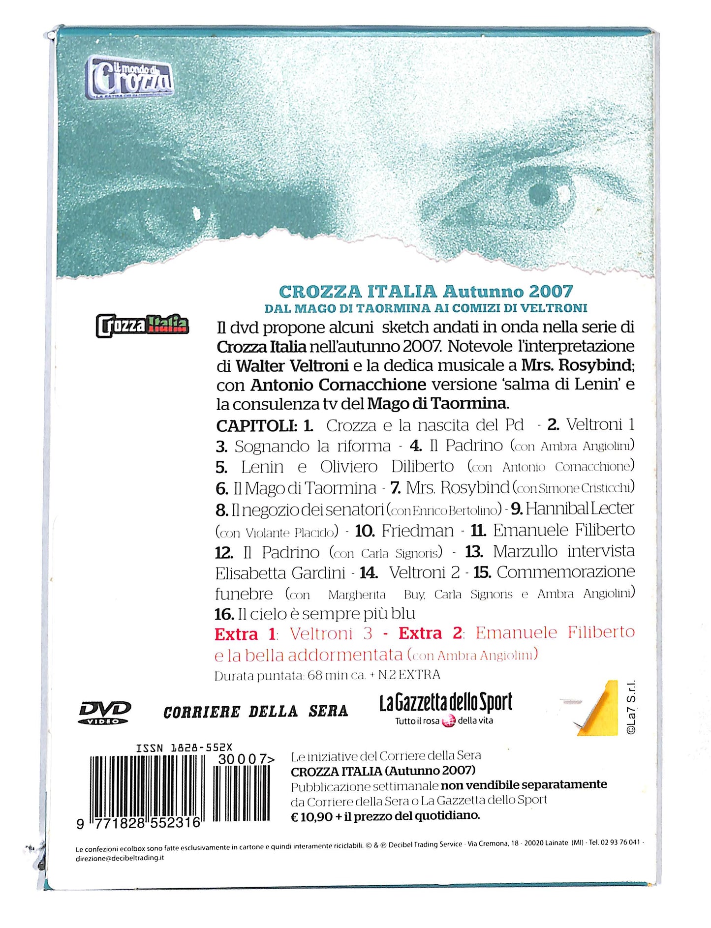 EBOND Il Mondo di Crozza vol.7 Dal mago di taormina DIGIPACK DVD DB769121
