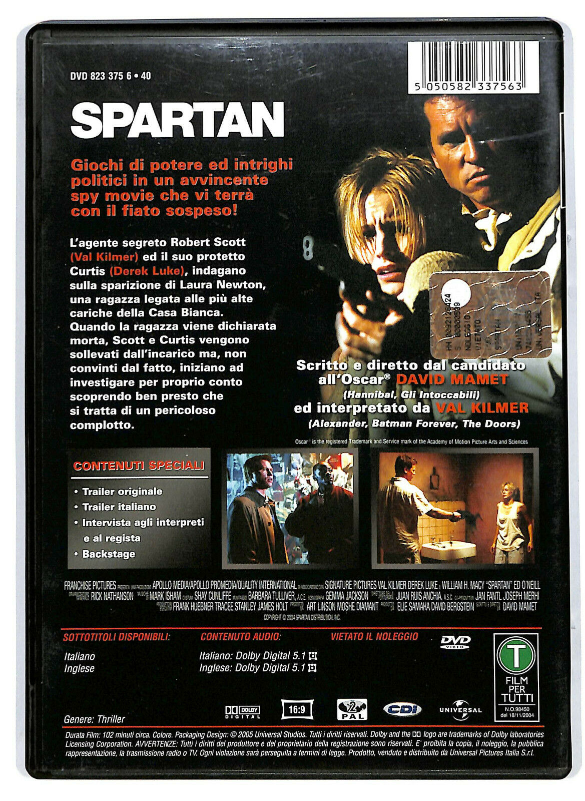 EBOND Spartan DVD DB769319