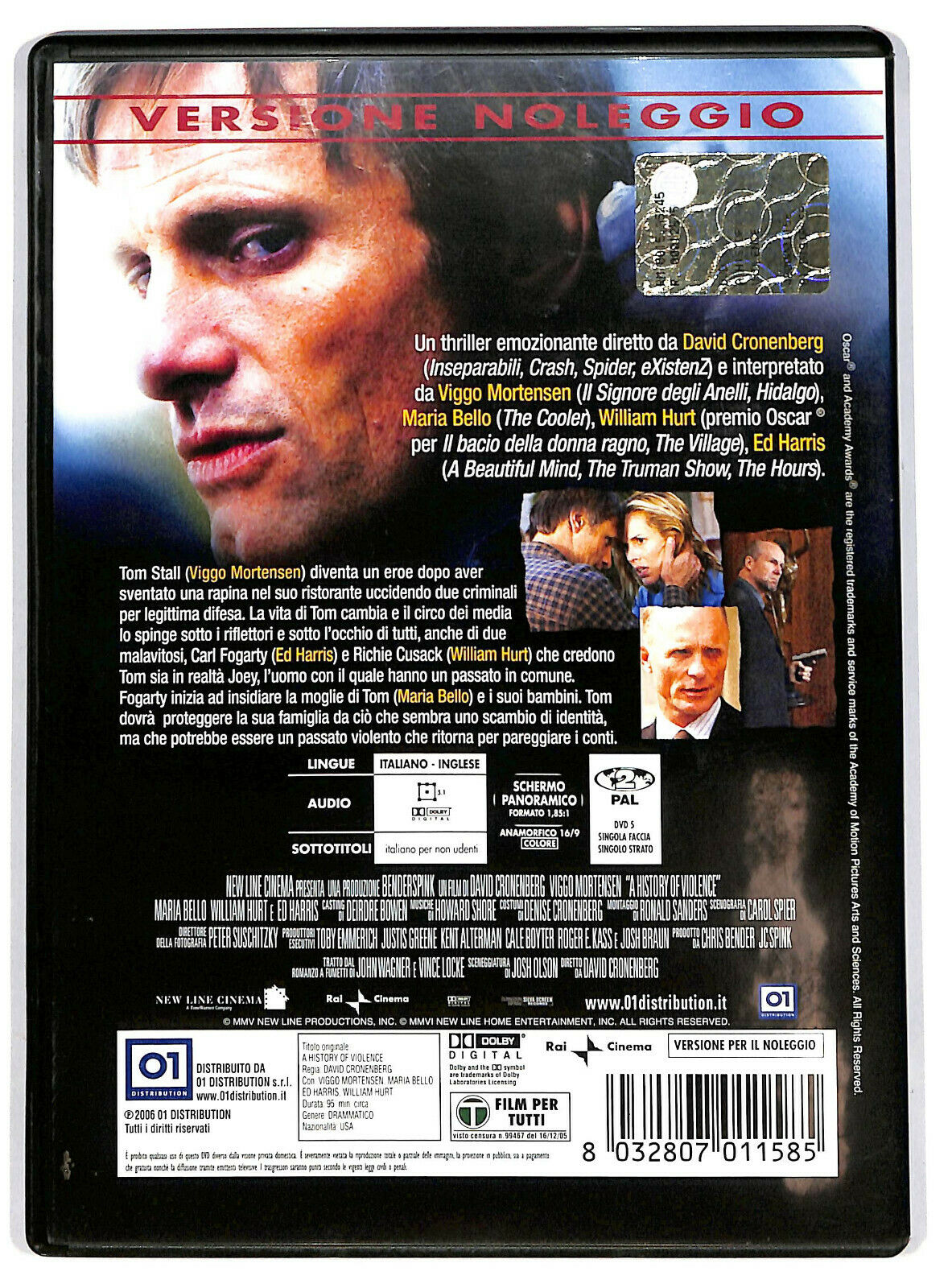 EBOND A History Of Violence Ex Noleggio DVD DB769322