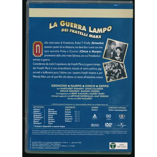 EBOND La Guerra Lampo Dei Fratelli Marx Editoriale DVD DB769344