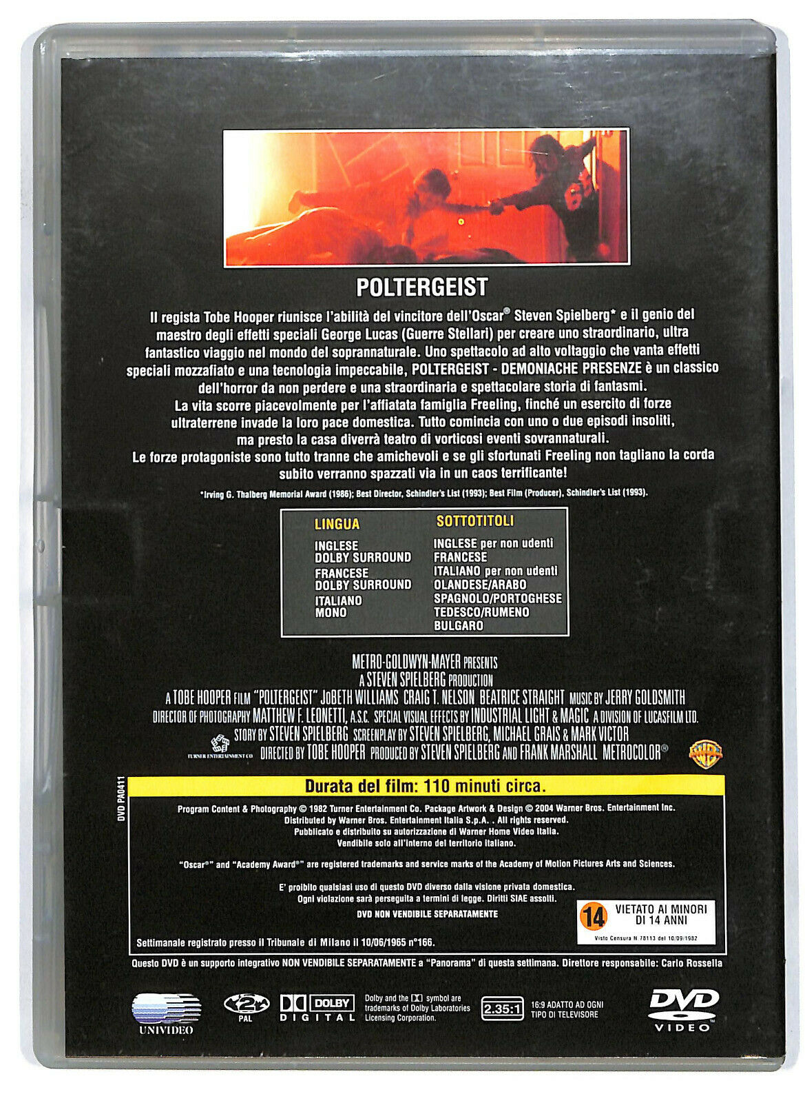 EBOND Poltergeist - Demoniache Presenze Editoriale DVD DB769612