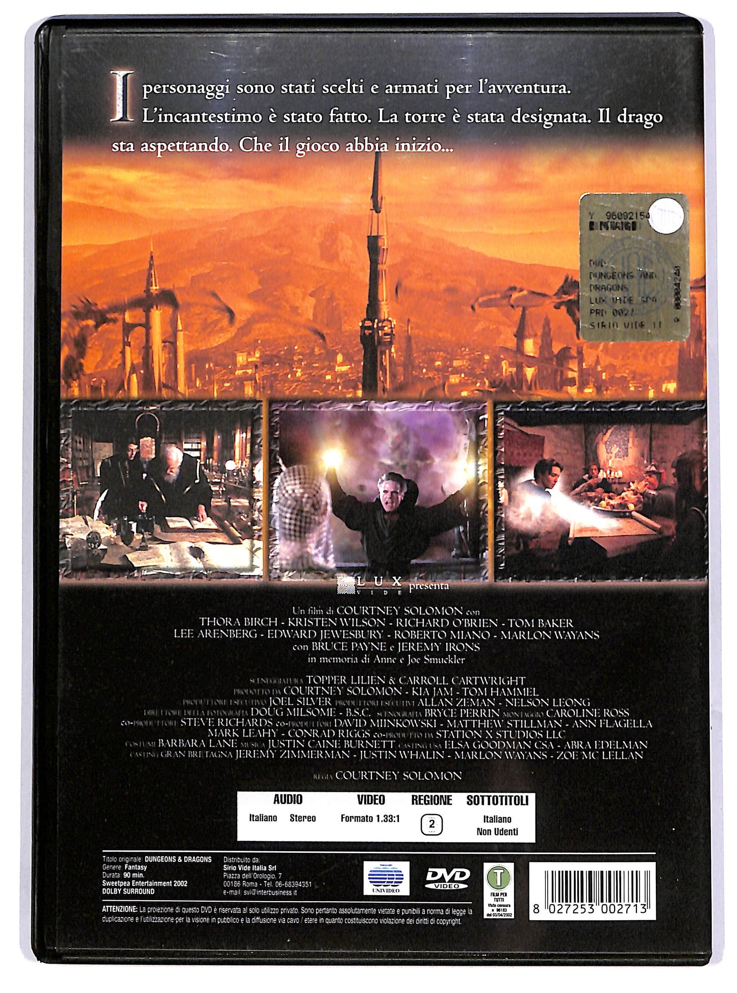 EBOND Dungeons & Dragons - Che il gioco abbia inizio DVD DB769852