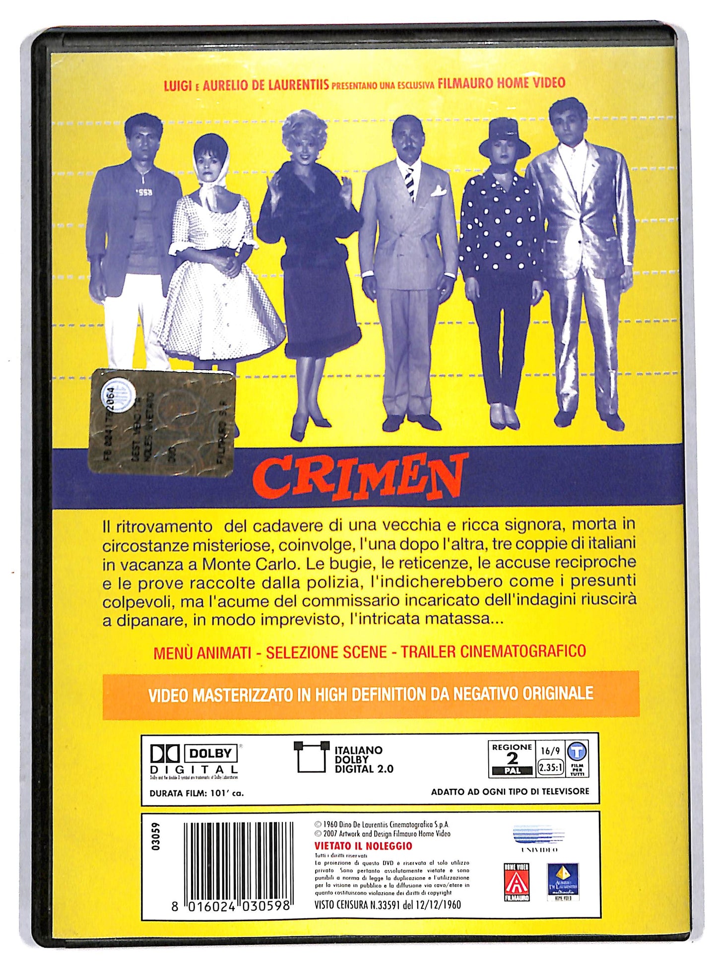 EBOND crimen DVD DB770104