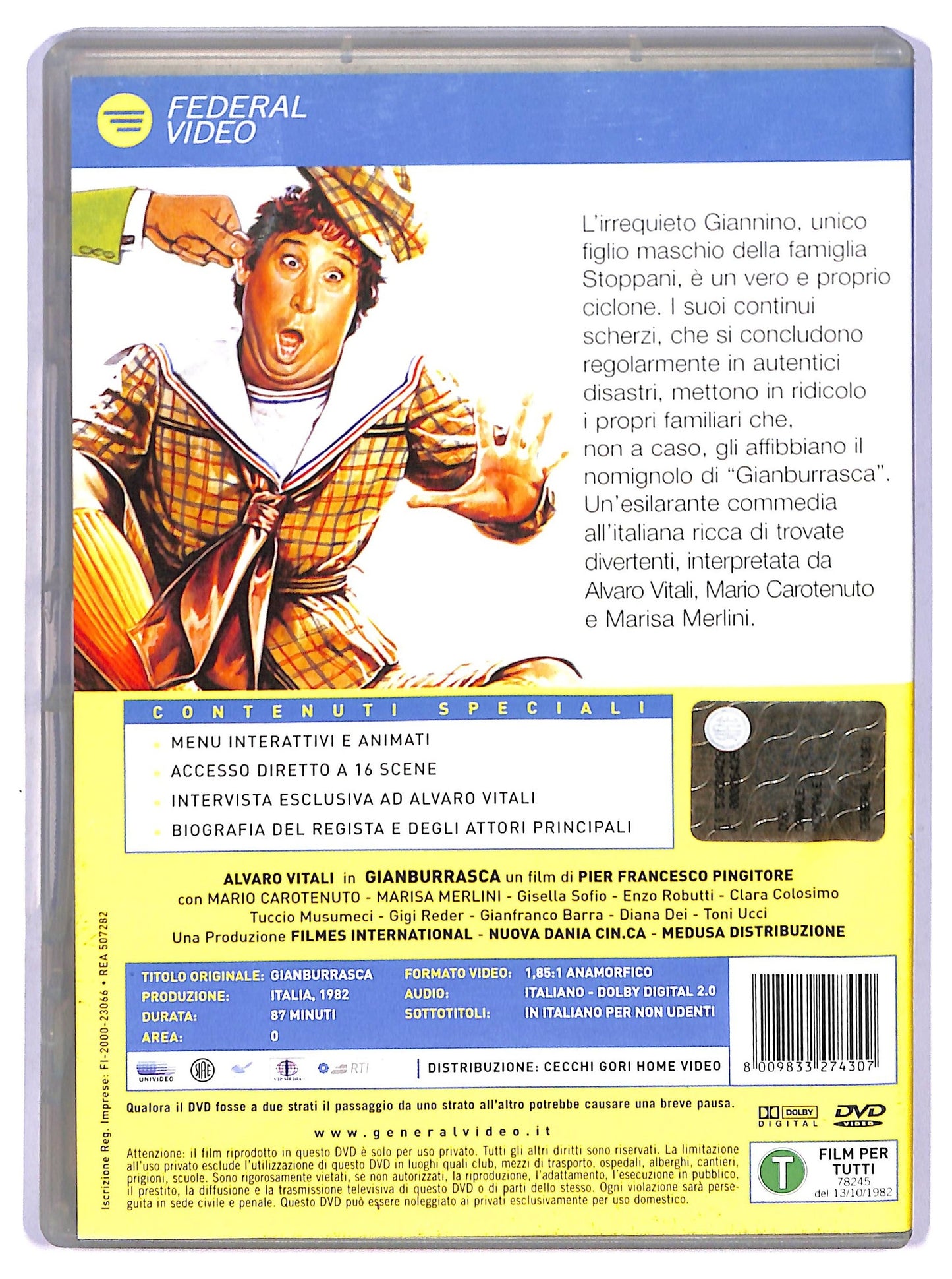 EBOND Gian Burrasca DVD DB770122