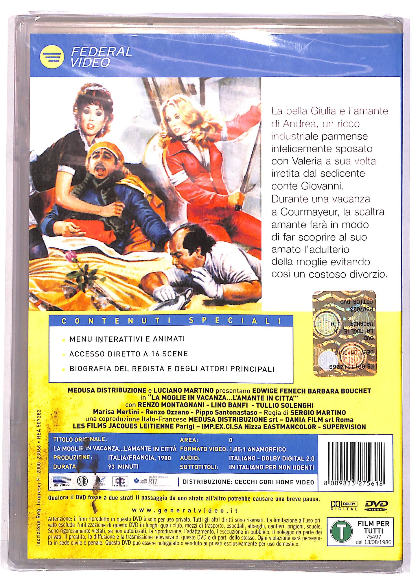 EBOND La Moglie In Vacanza L'amante In Citta DVD DB770129