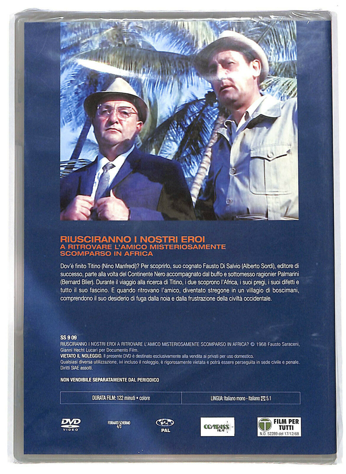 EBOND Riusciranno i Nostri Eroi a Ritrovare L'amico Editoriale DVD DB770142