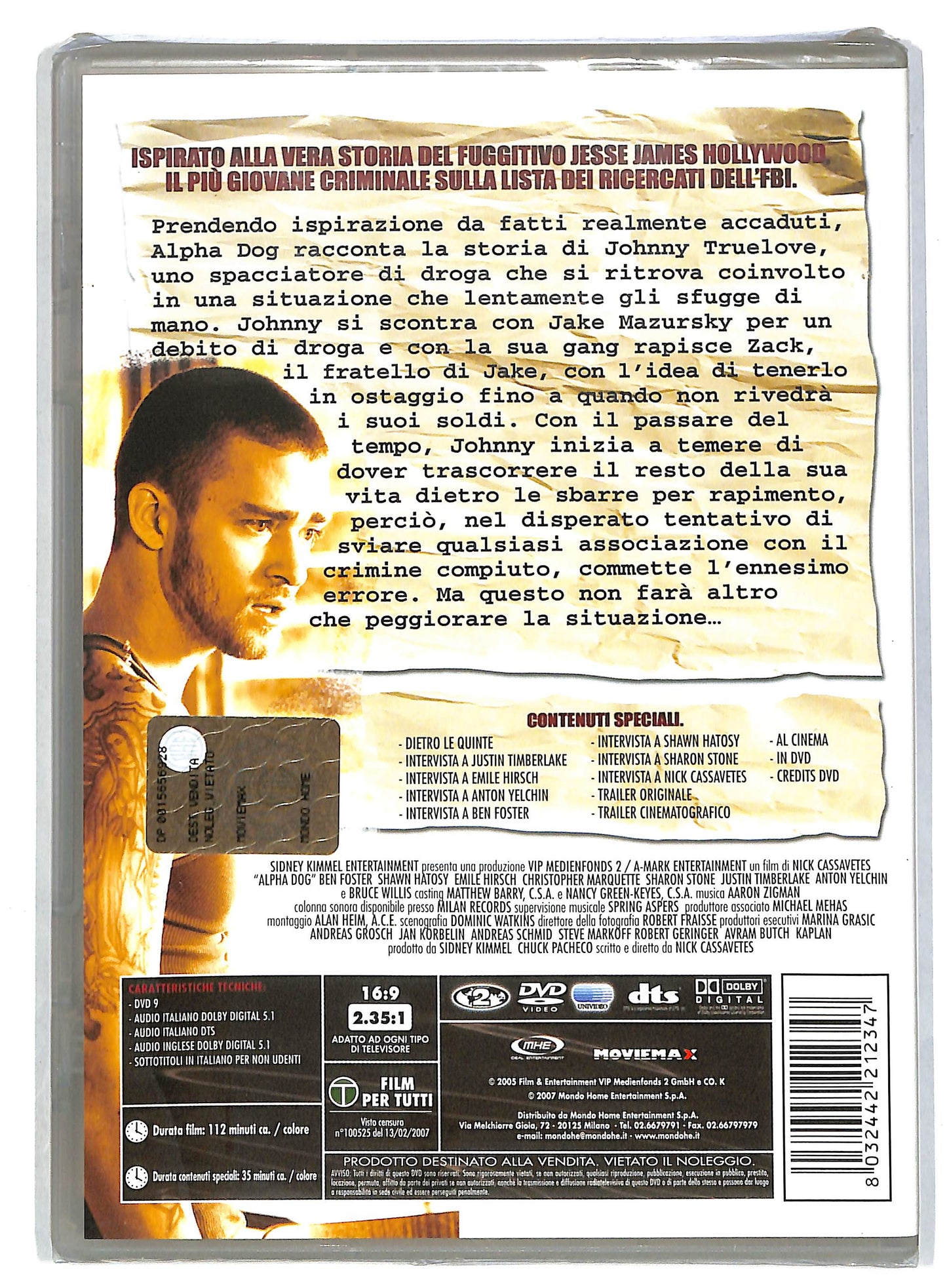 EBOND Alpha Dog DVD DB770153