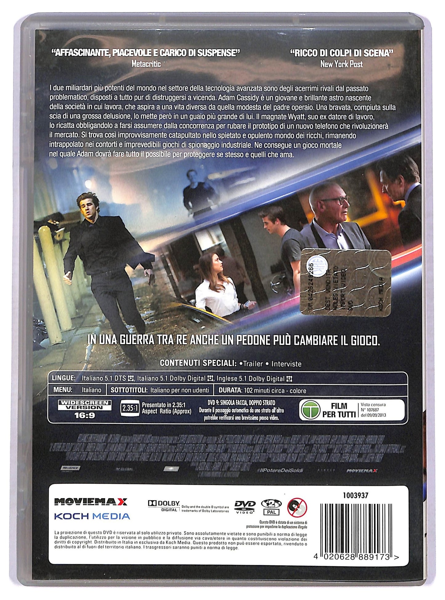 EBOND il potere dei soldi NOLEGGIO DVD DB770318