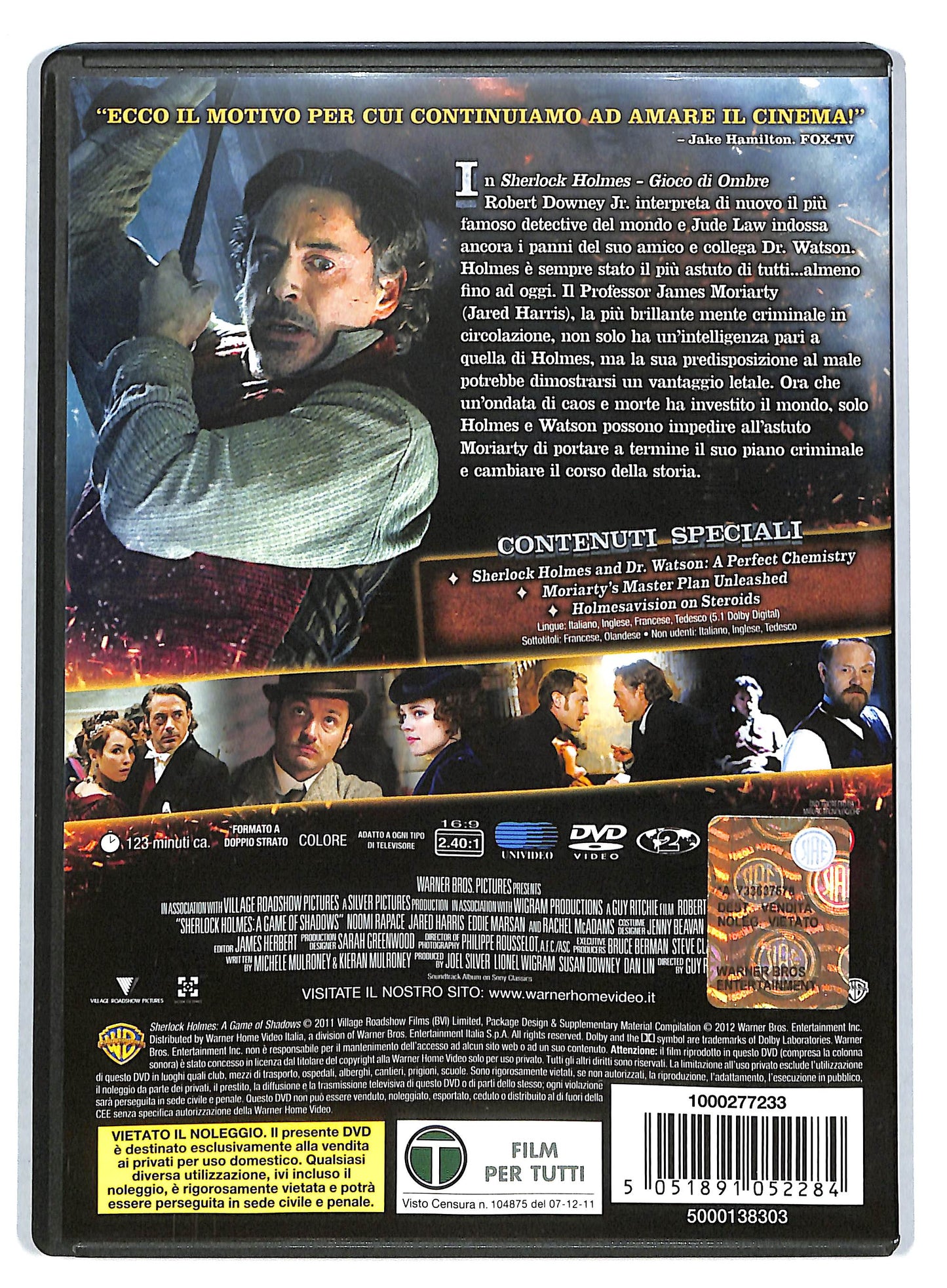 EBOND Sherlock Holmes Gioco Di Ombre DVD DB770321
