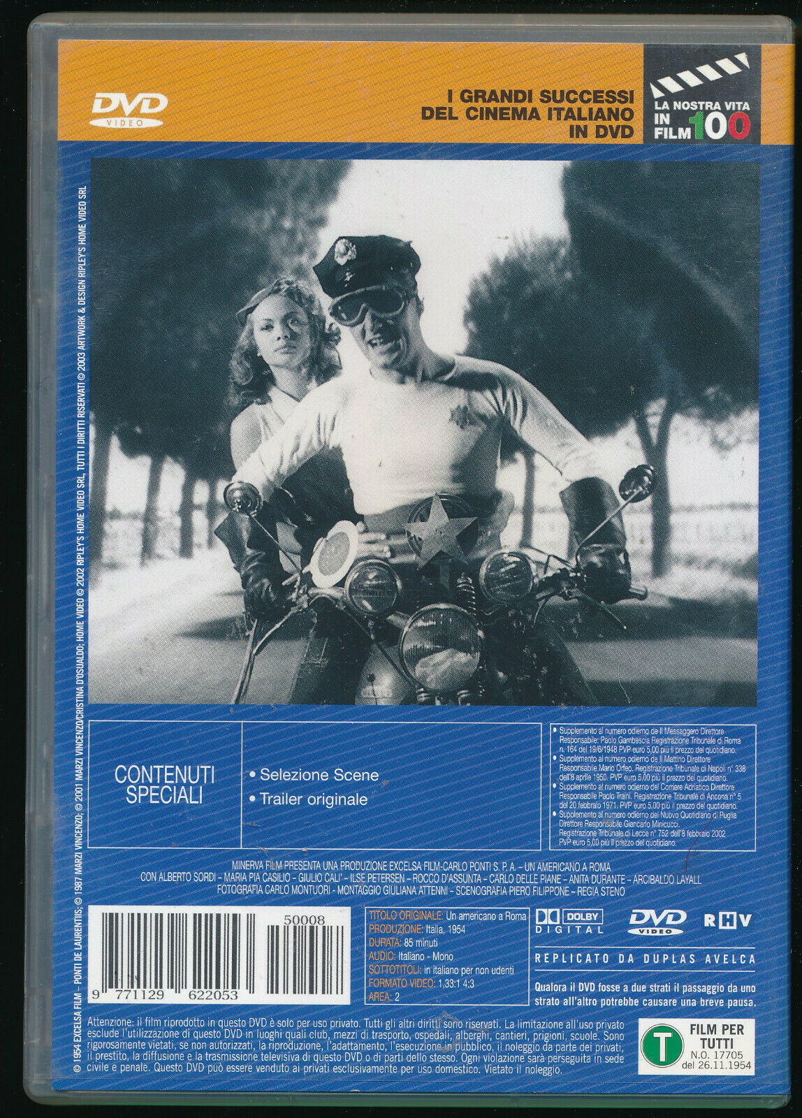 EBOND Un Americano a Roma Editoriale DVD DB770647