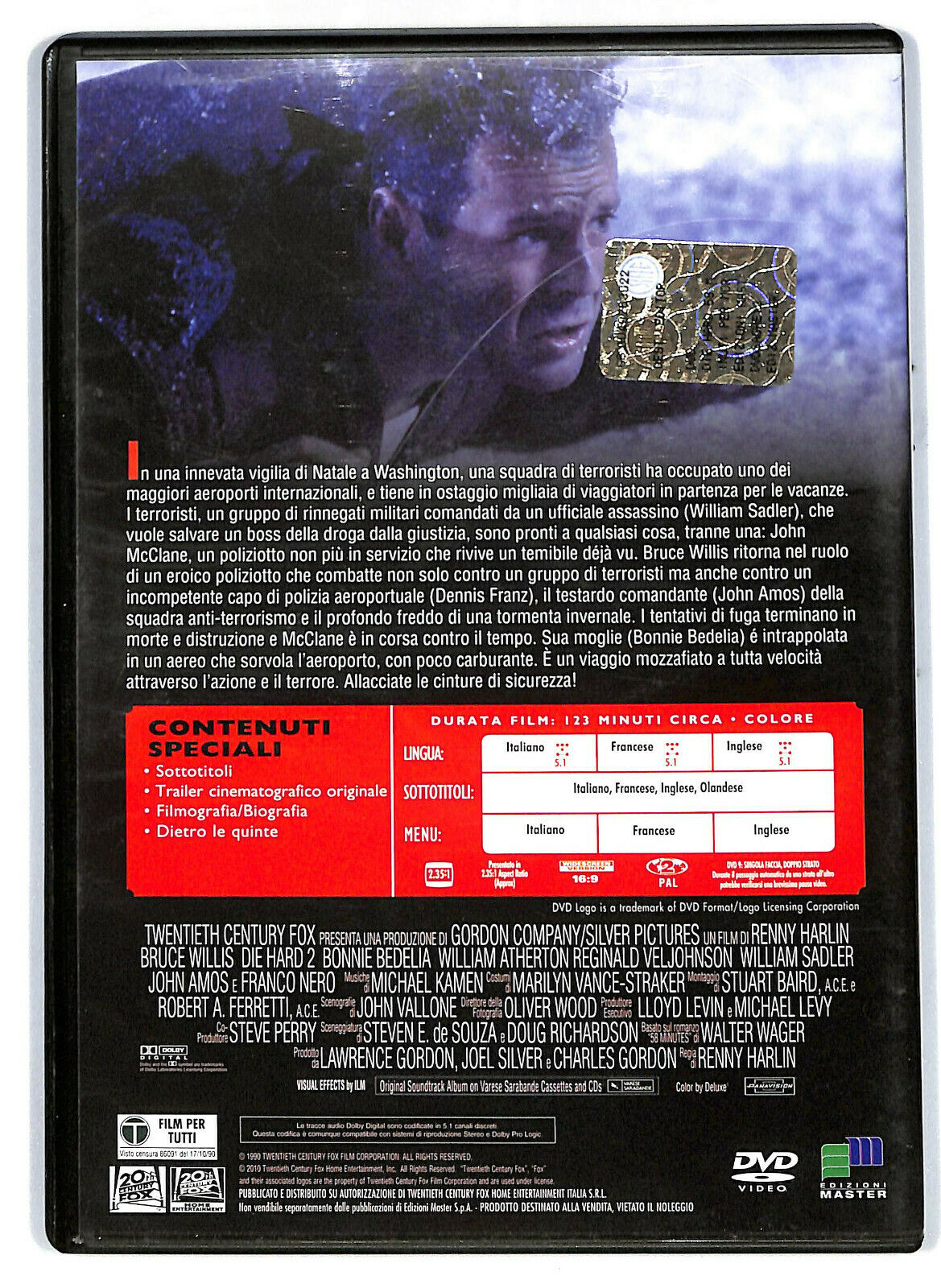 EBOND Die Hard 2 - 58 Minuti Per Morire DVD DB770857