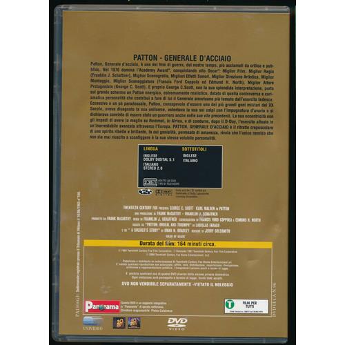 EBOND Patton, Generale D'acciaio Editoriale DVD DB771732