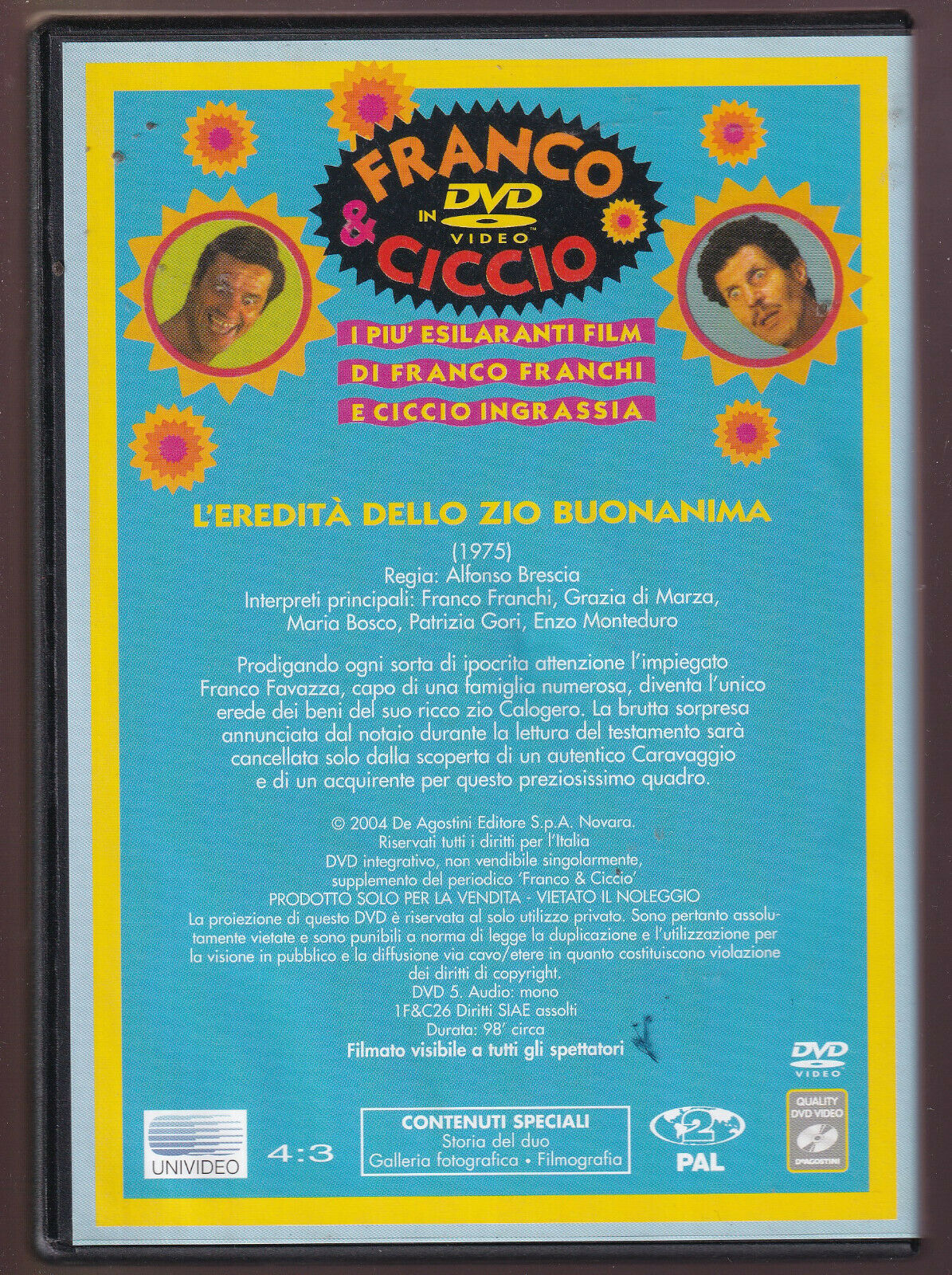 EBOND L'eredita Dello Zio Buonanima Editoriale DVD DB771758