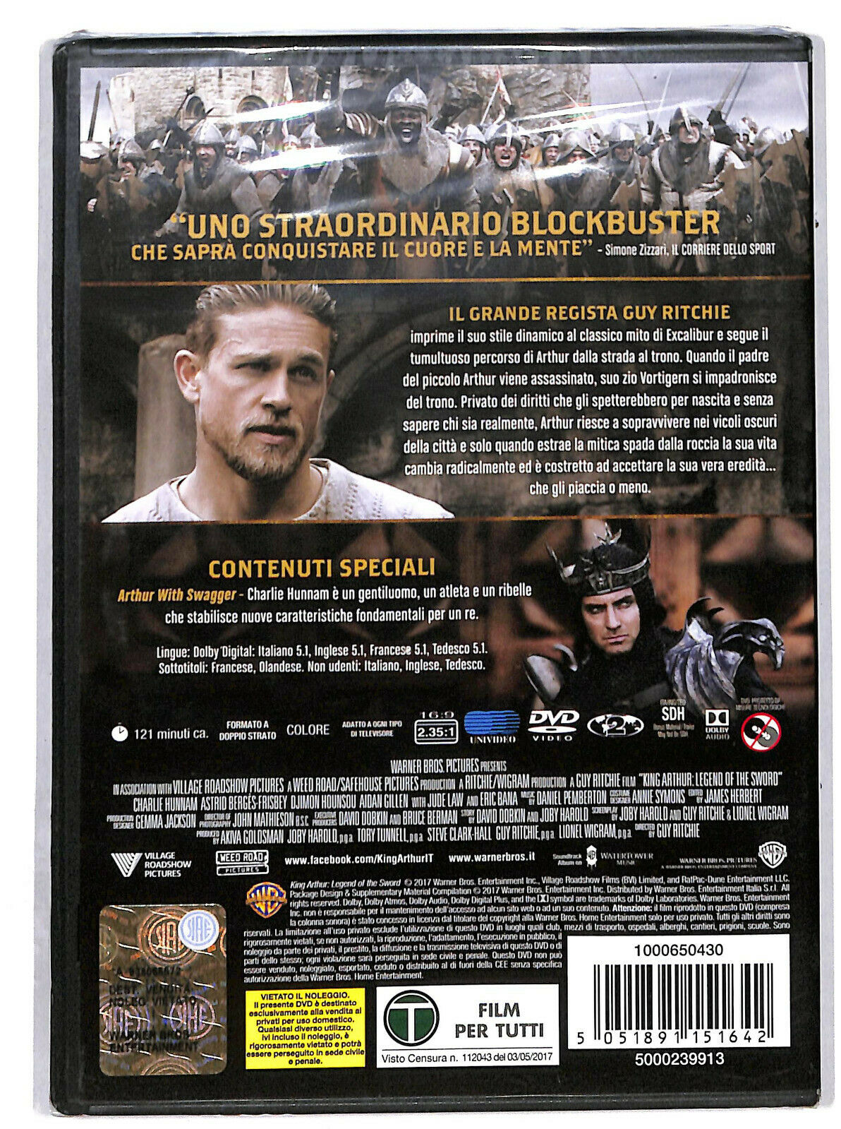 EBOND King Arthur - Il Potere Della Spada NOLEGGIO DVD DB771903