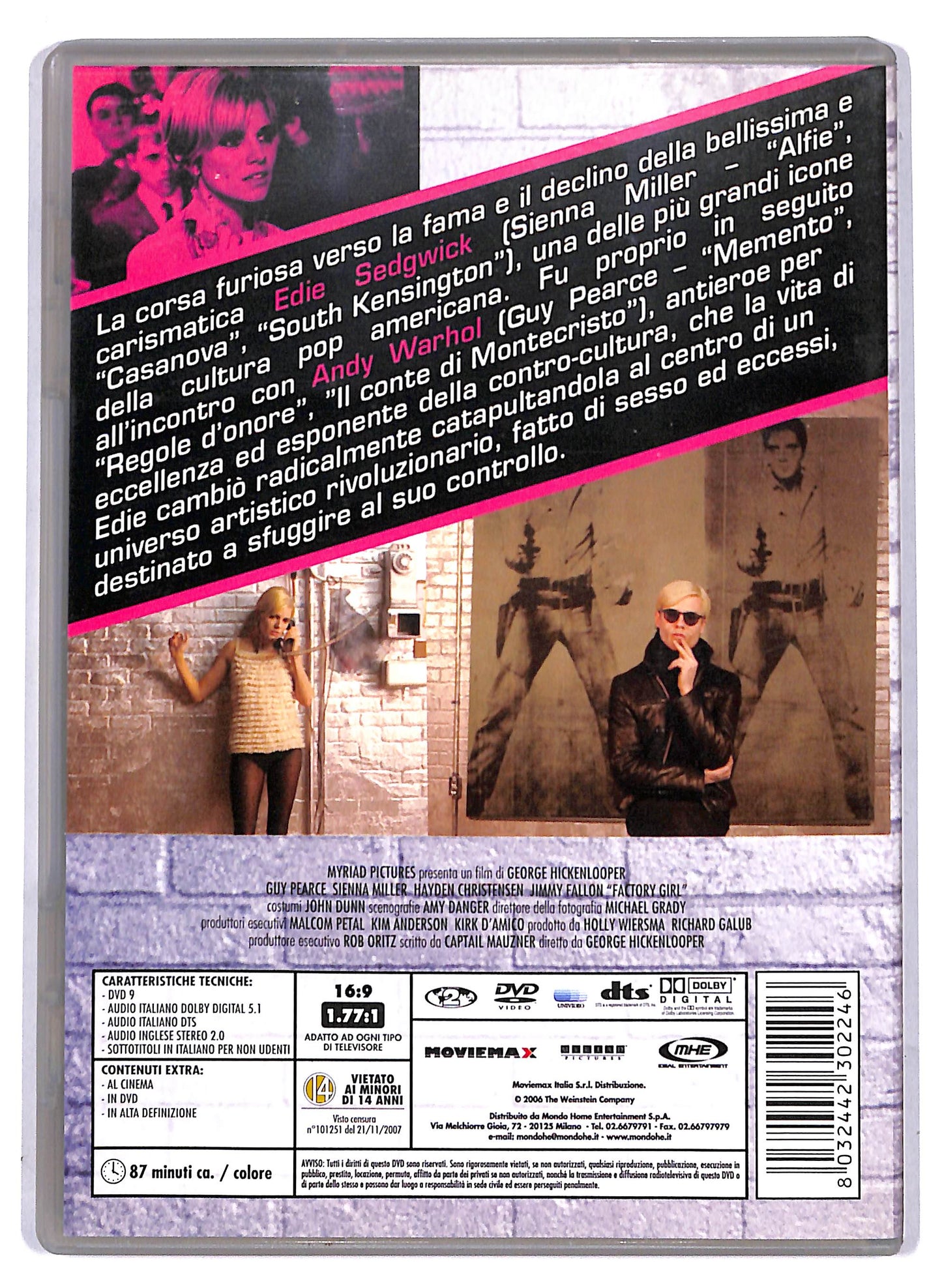 EBOND Factory girl - La storia segreta di Andy Warhol NOLEGGIO DVD DB771928