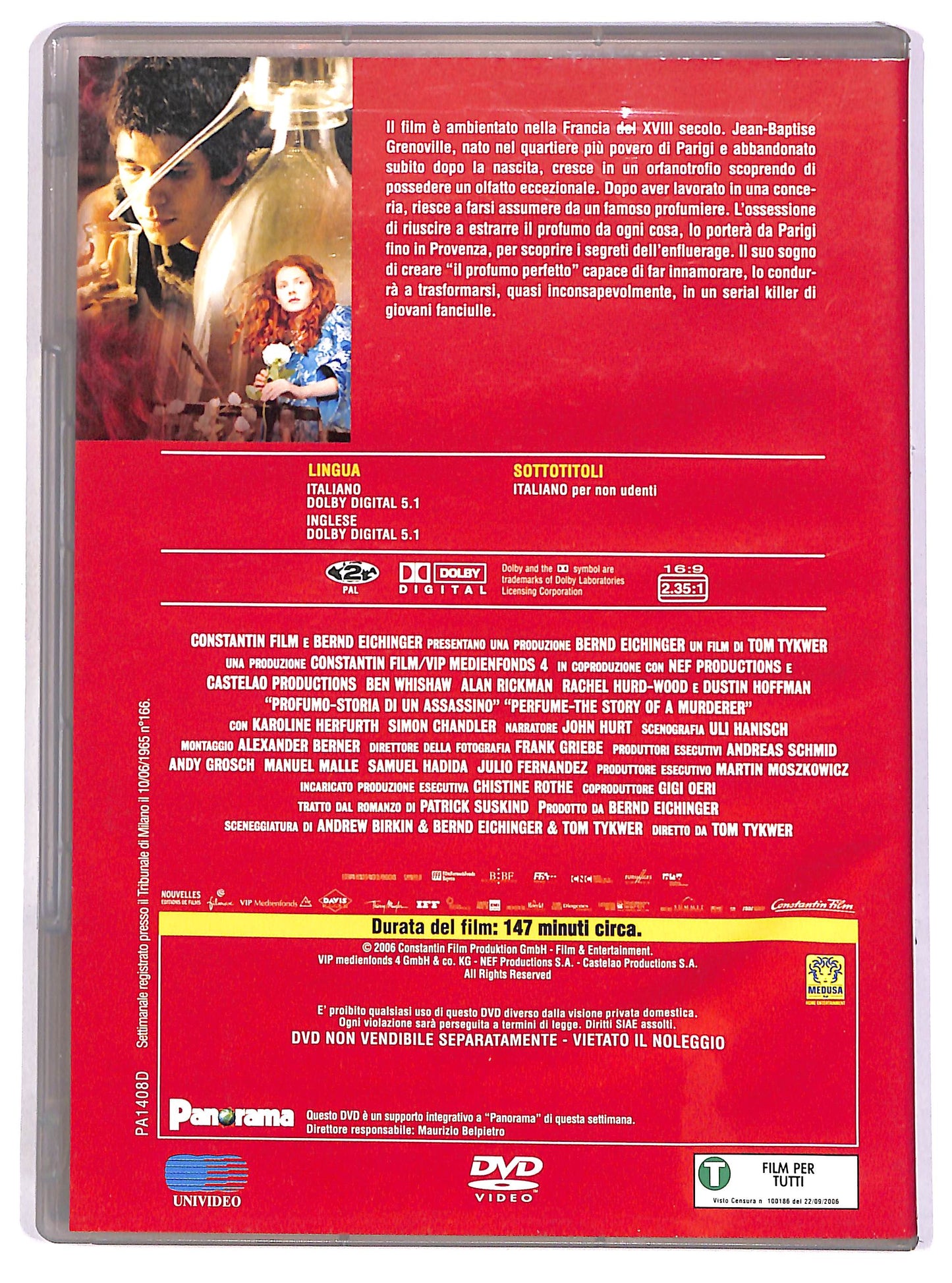 EBOND Profumo - Storia di un assassino EDITORIALE DVD DB771942