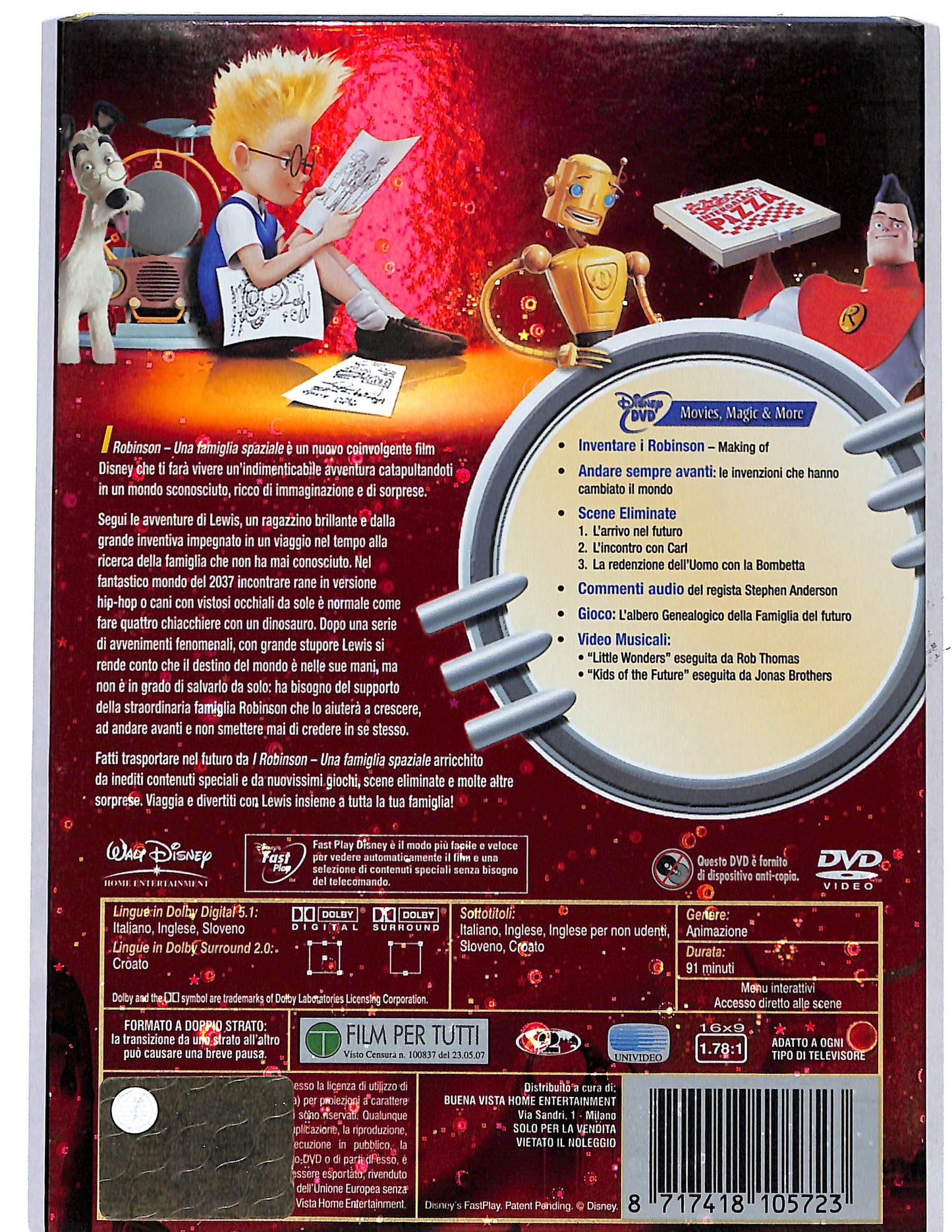 EBOND I Robinson Una famiglia spaziale slipcase DVD DB771946