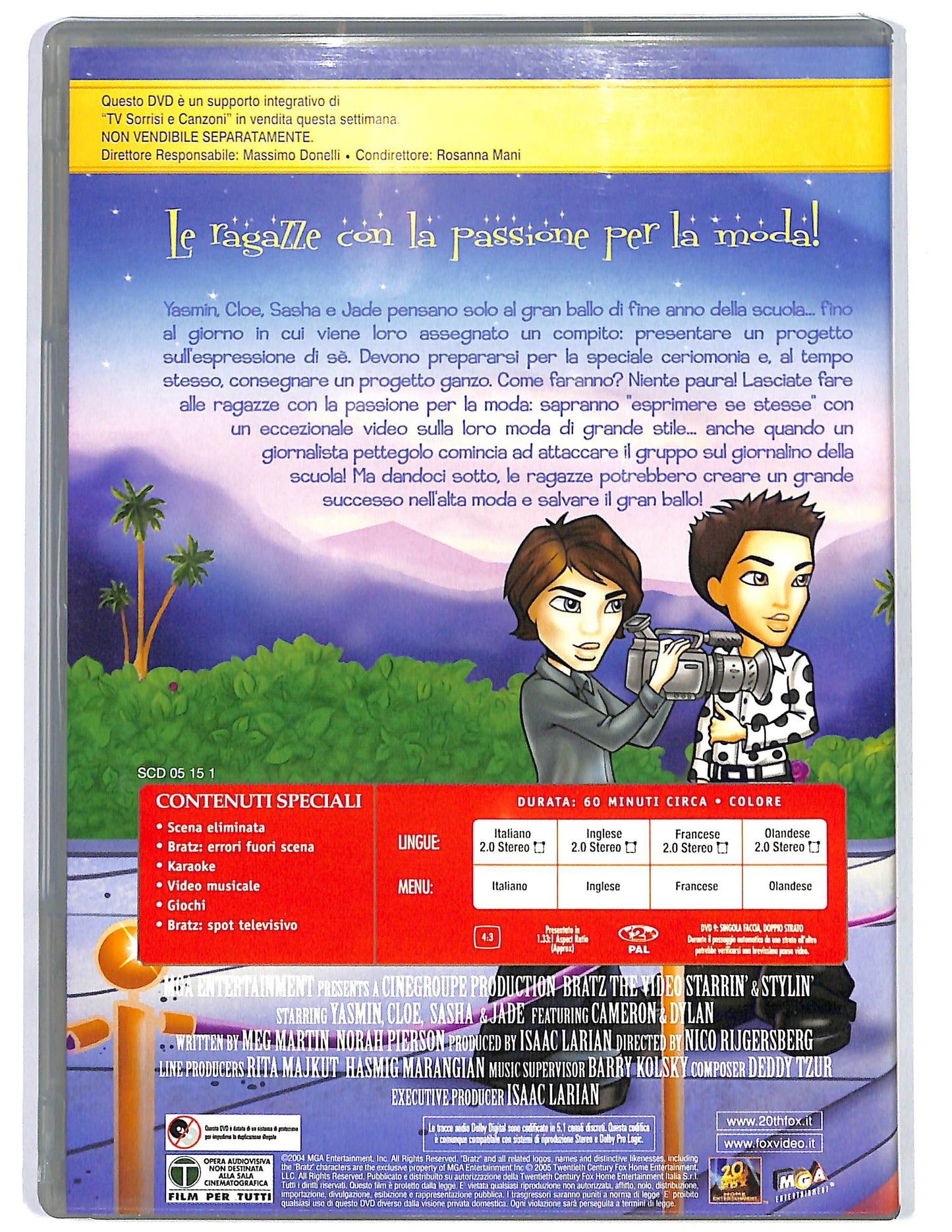 EBOND Bratz: Le star della moda EDITORIALE DVD DB771955