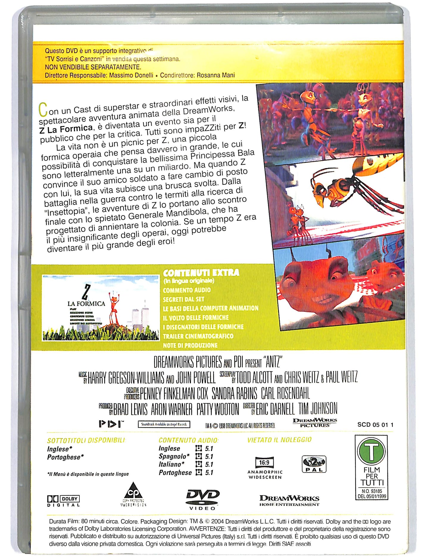EBOND Z la formica EDITORIALE DVD DB771956