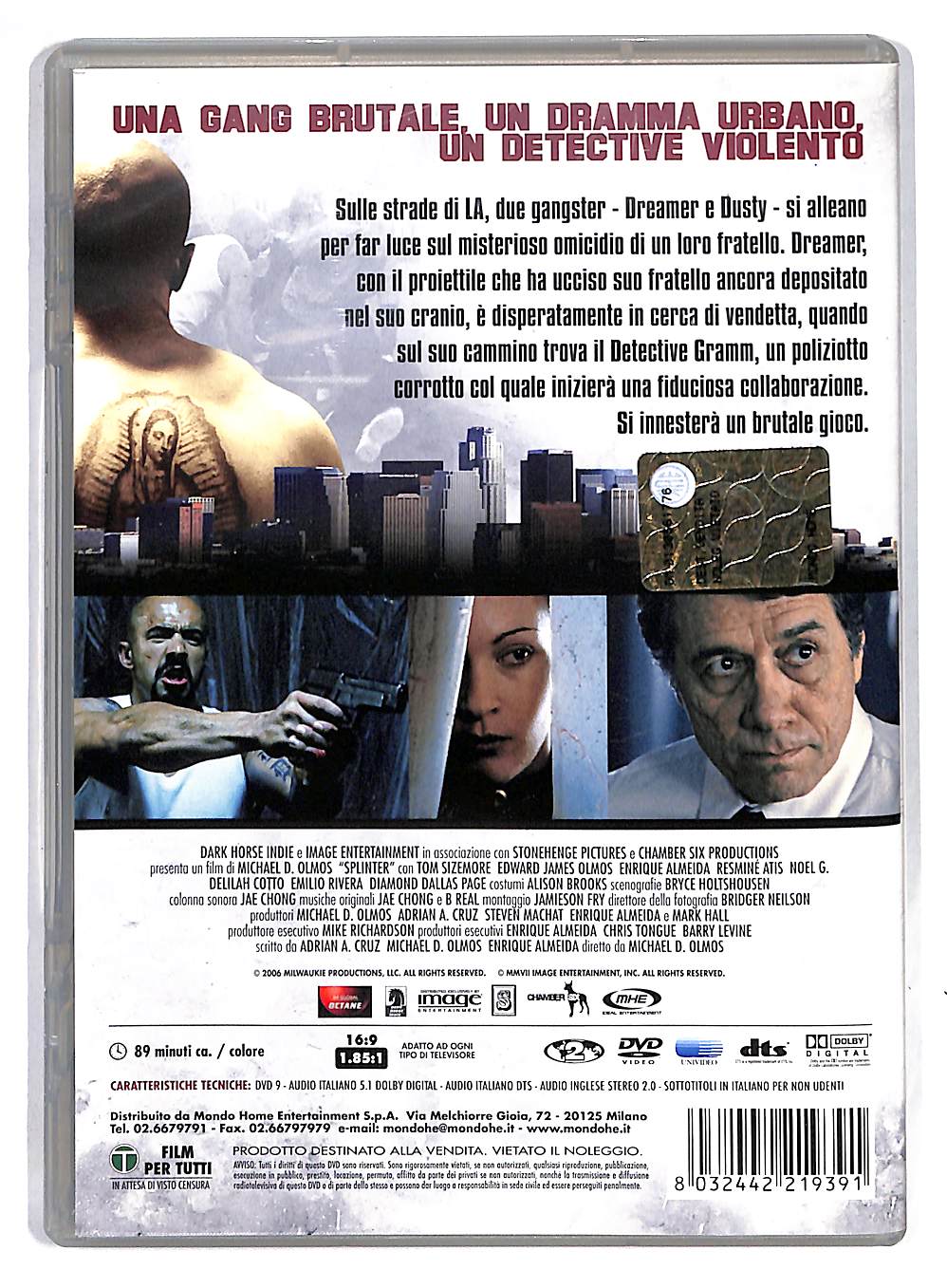 EBOND Splinter NOLEGGIO DVD DB772108