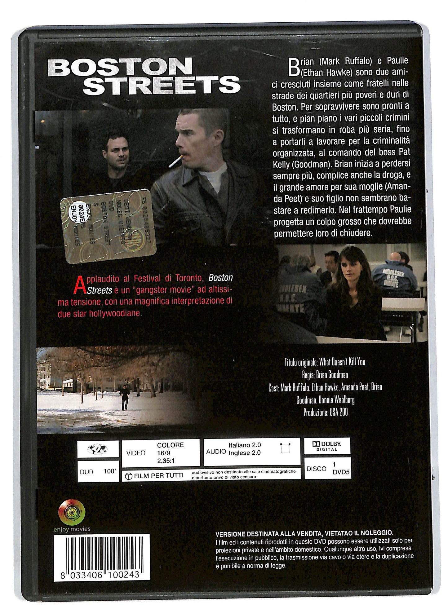 EBOND Boston Streets NOLEGGIO DVD DB772125