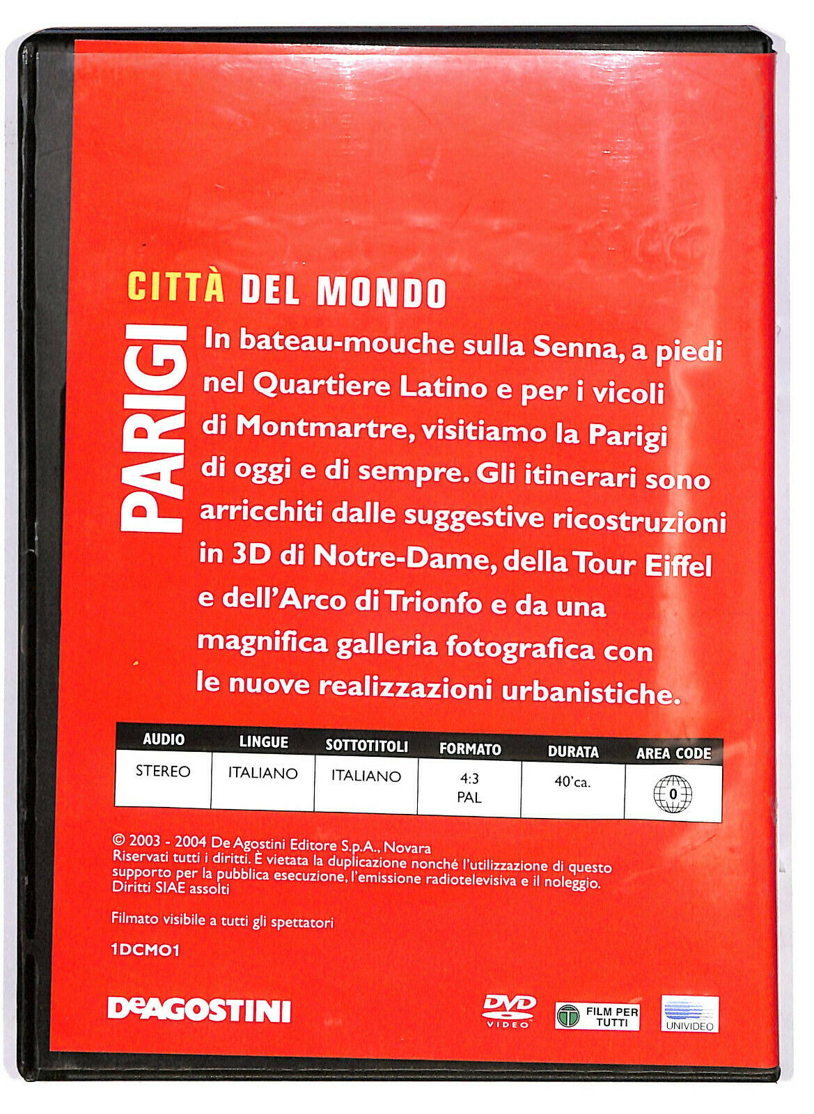 EBOND Citta Del Mondo - Parigi Editoriale DVD DB772356