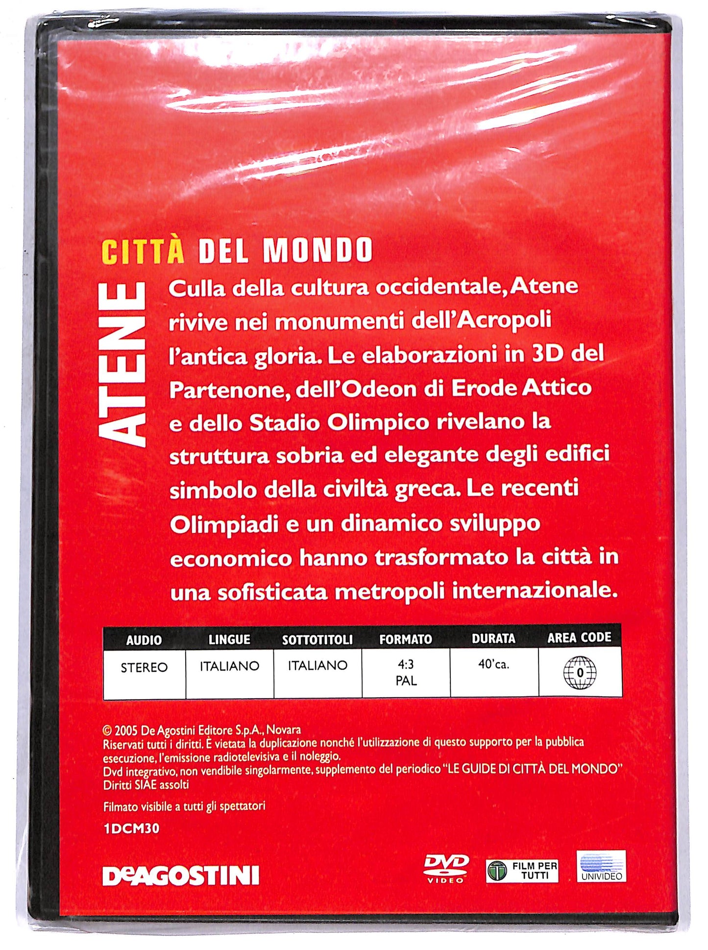 EBOND citta del mondo - atene EDITORIALE DVD DB772357