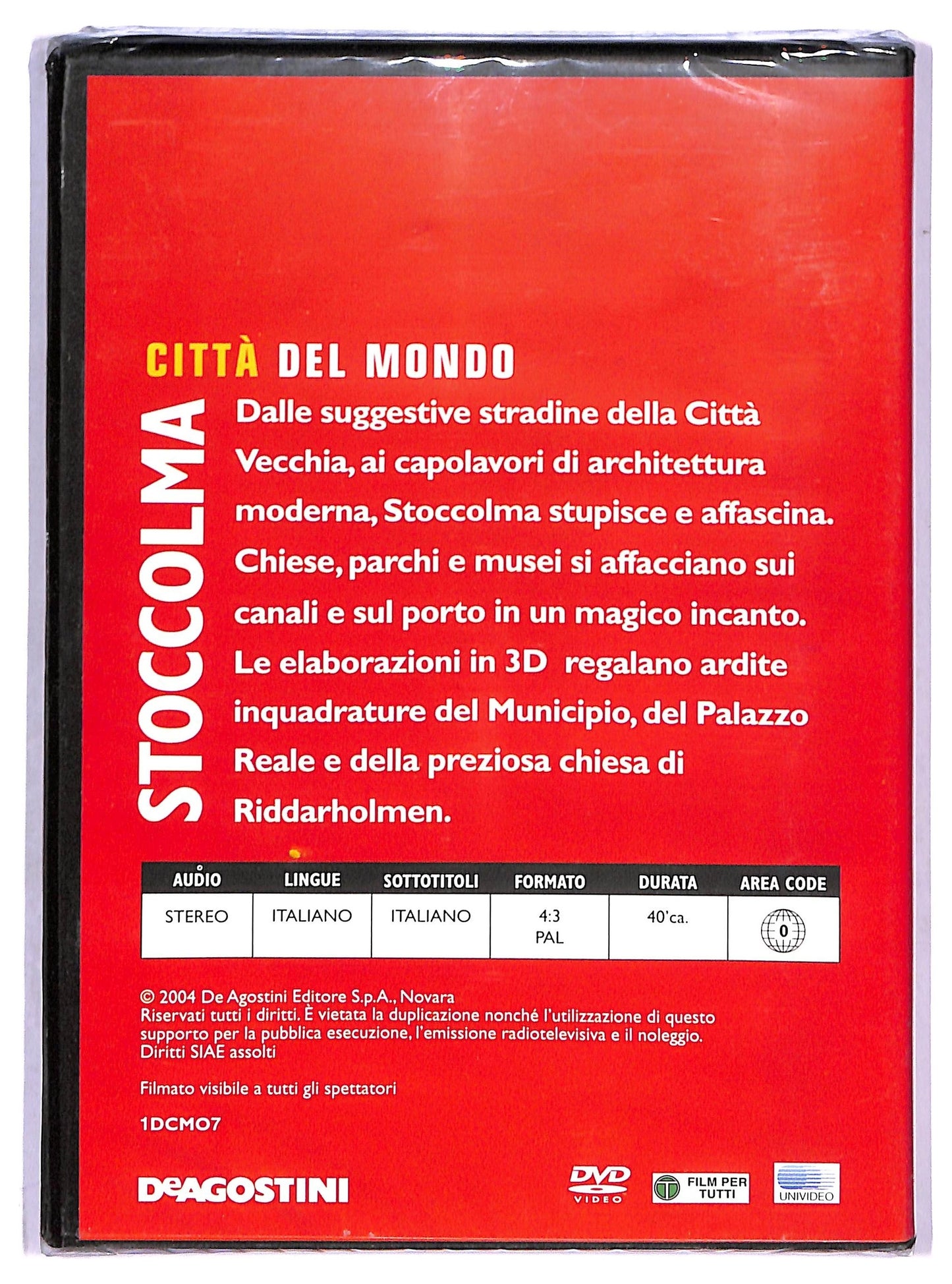 EBOND Citta del mondo Stoccolma EDITORIALE DVD DB772358