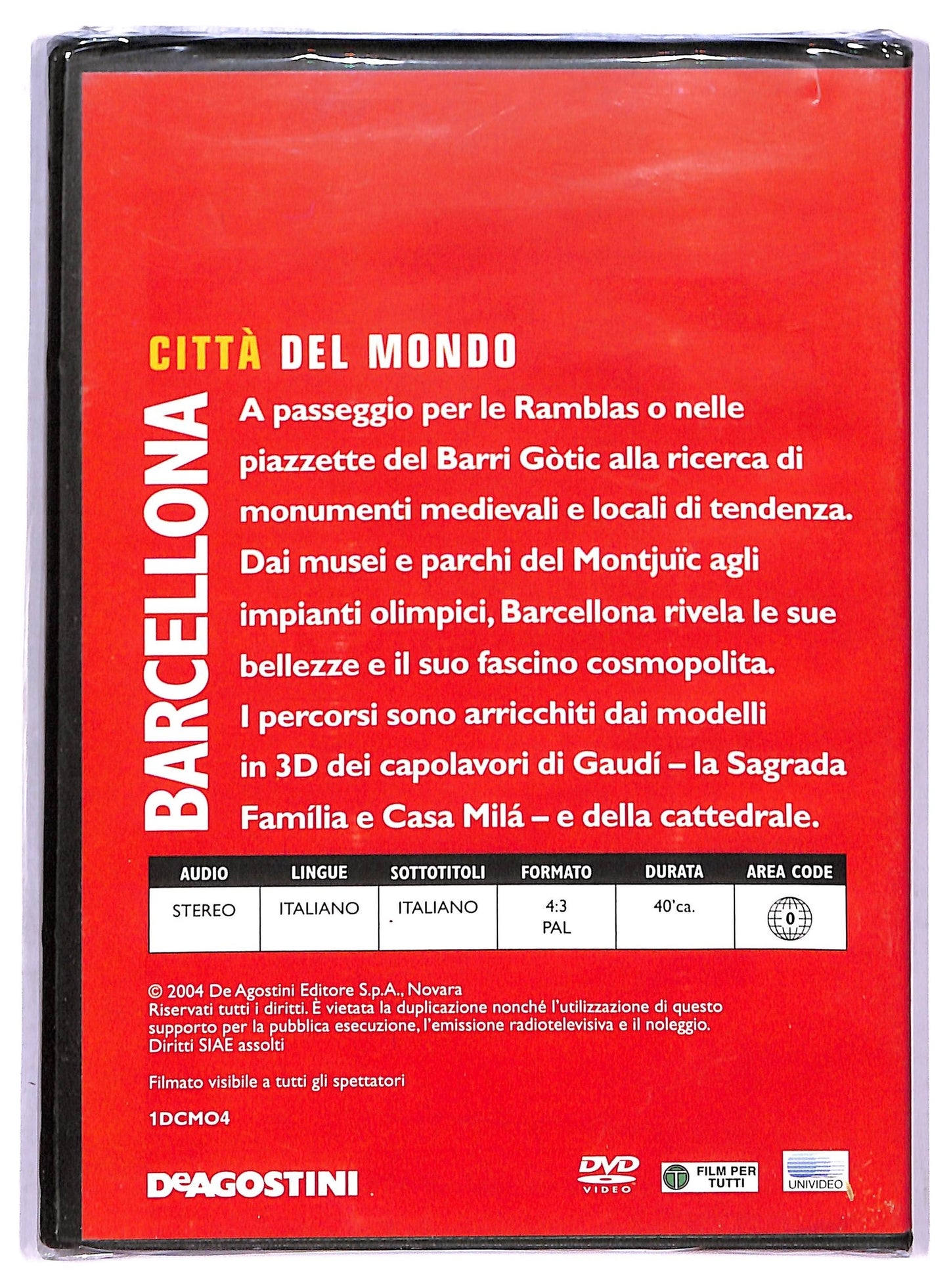EBOND Citta del mondo Barcellona EDITORIALE DVD DB772363