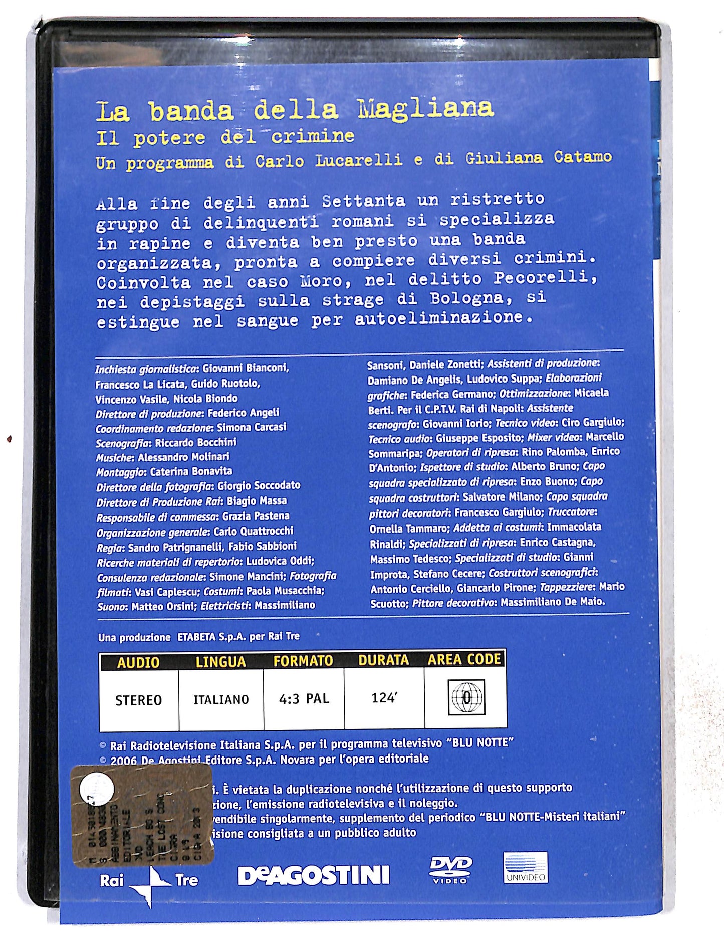 EBOND Blu notte Vol.5 La Banda della Magliana EDITORIALE DVD DB772810