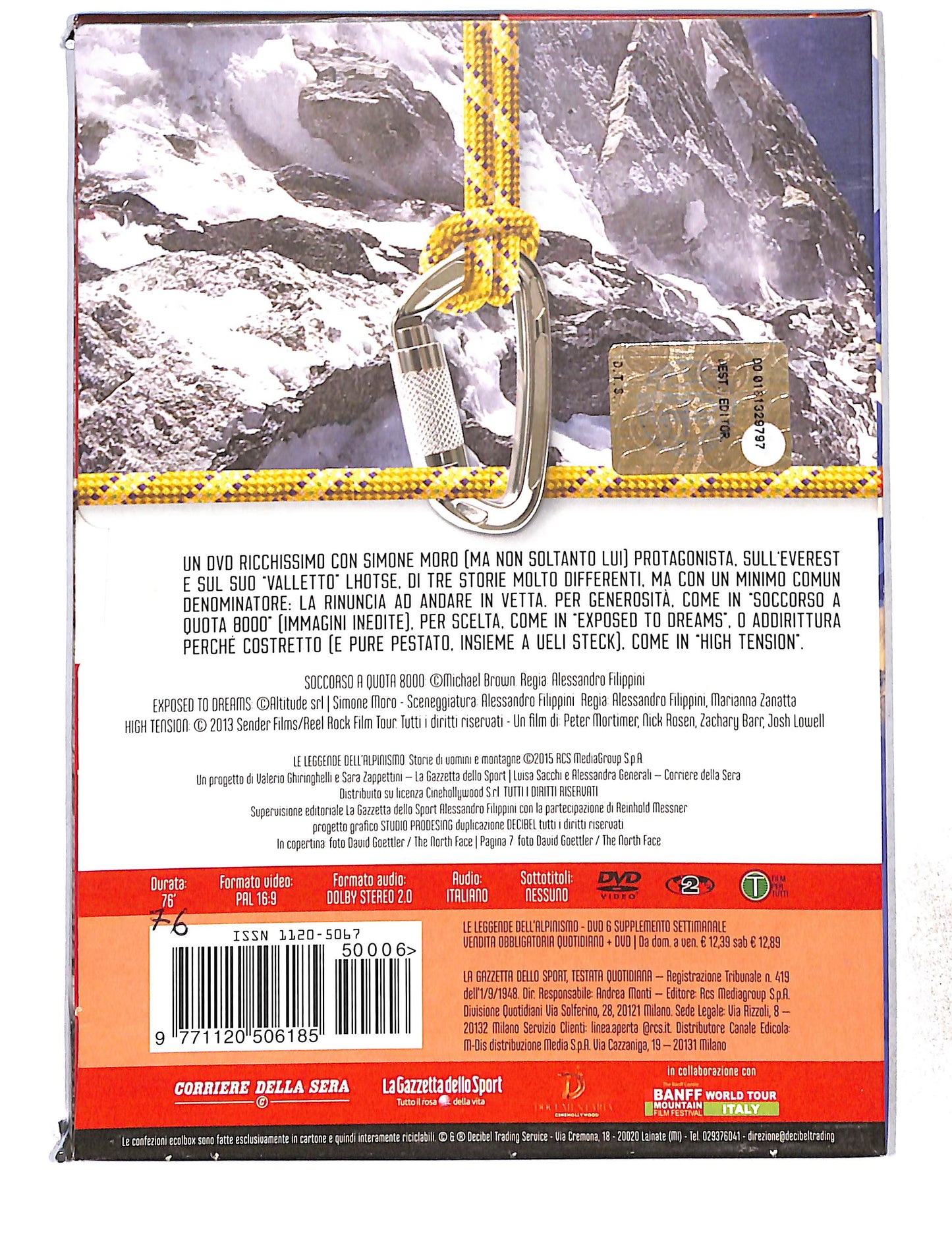 EBOND Le Leggende Dell'Alpinismo Vol. 6 Everest mito e realta DVD DB772841