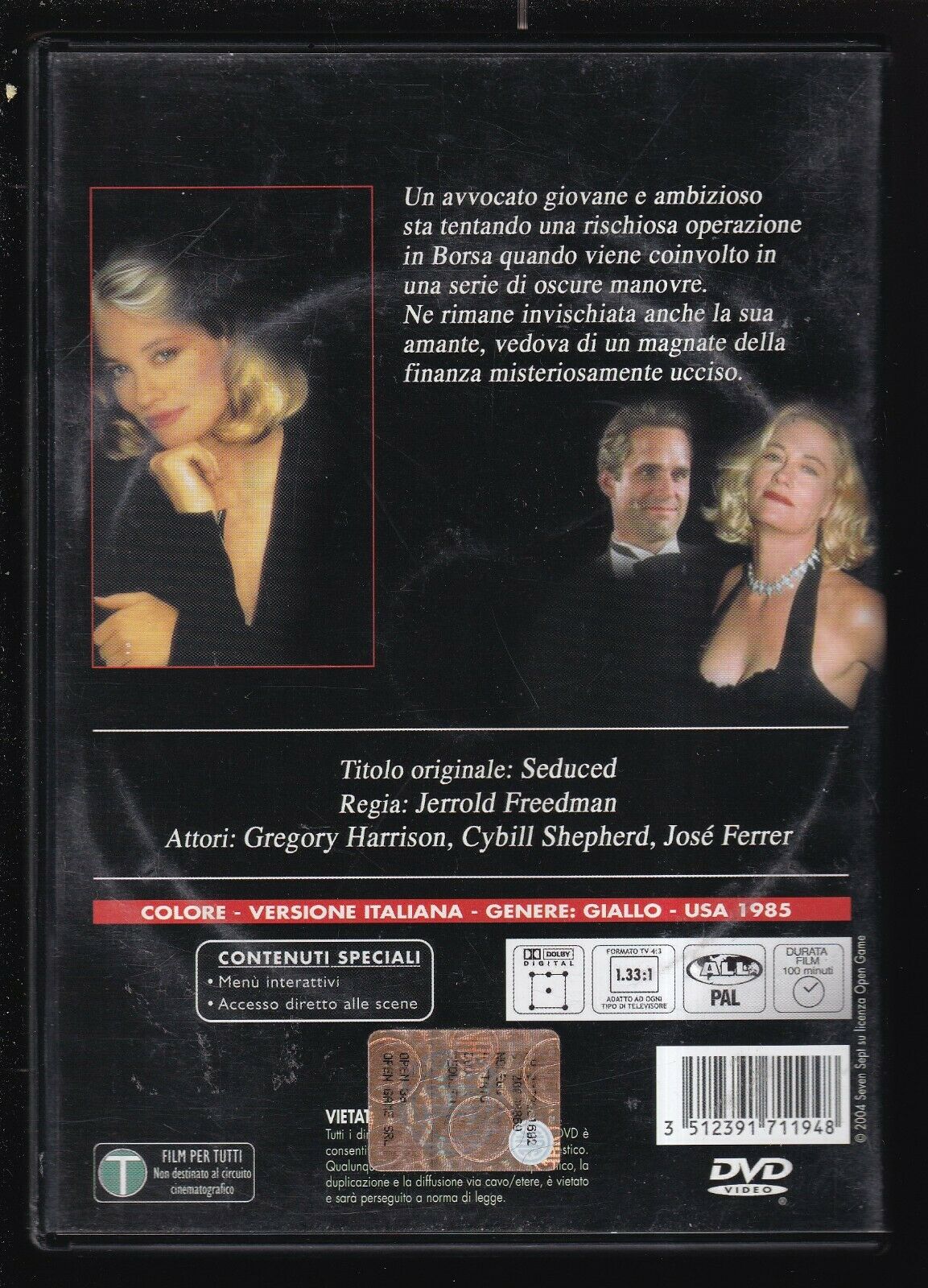 EBOND Seduced DVD DB773003