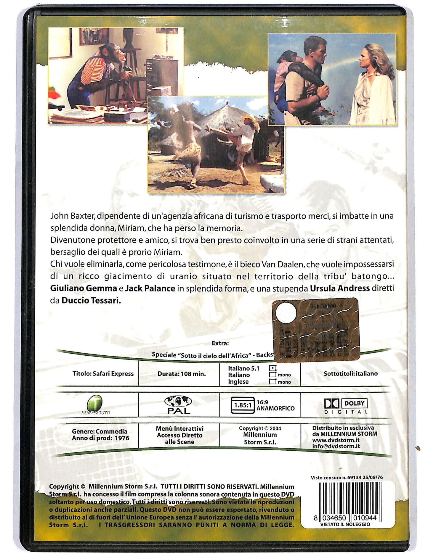 EBOND Safari Express DVD DB773018