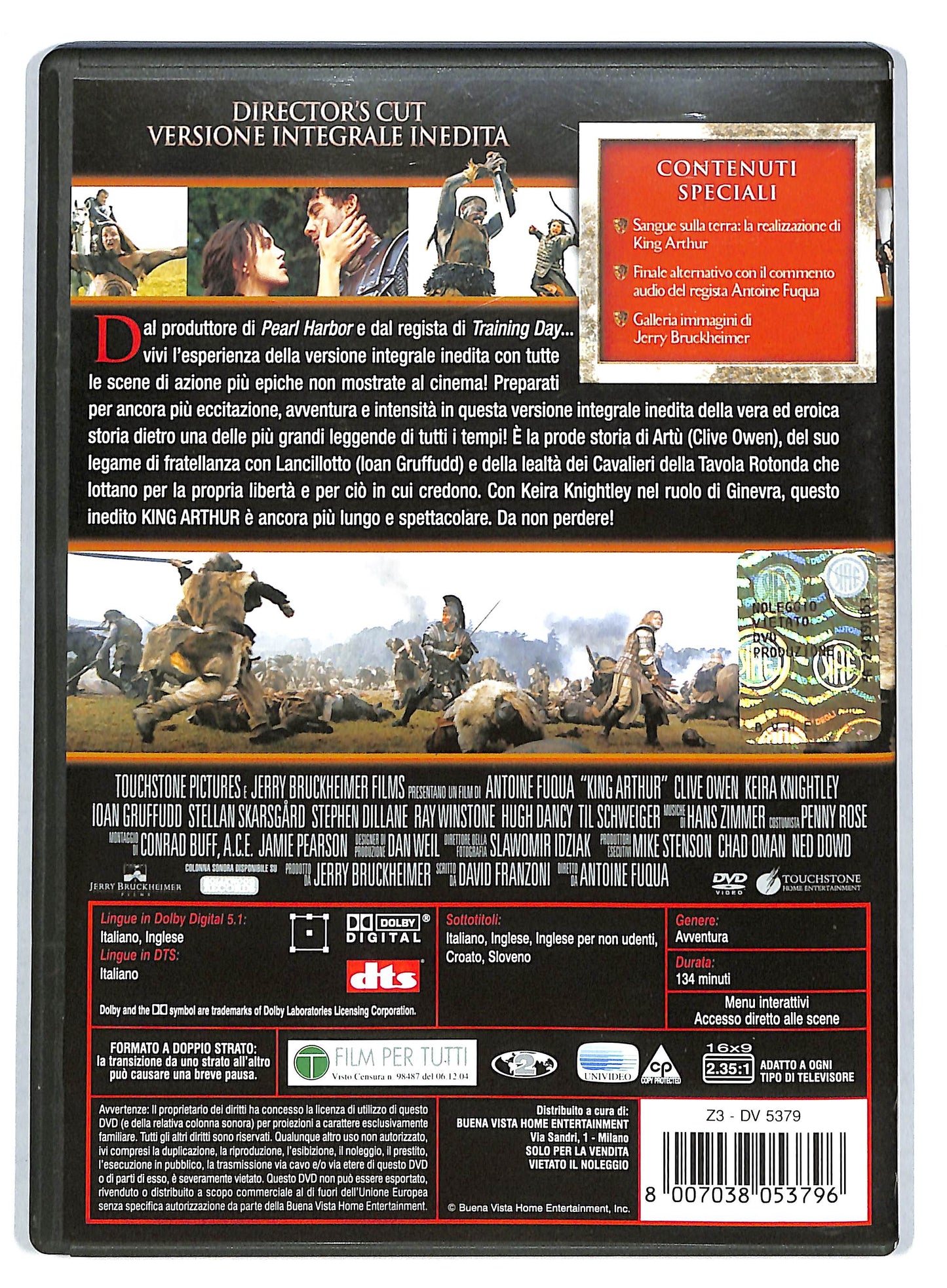 EBOND King Arthur NOLEGGIO DVD DB773242