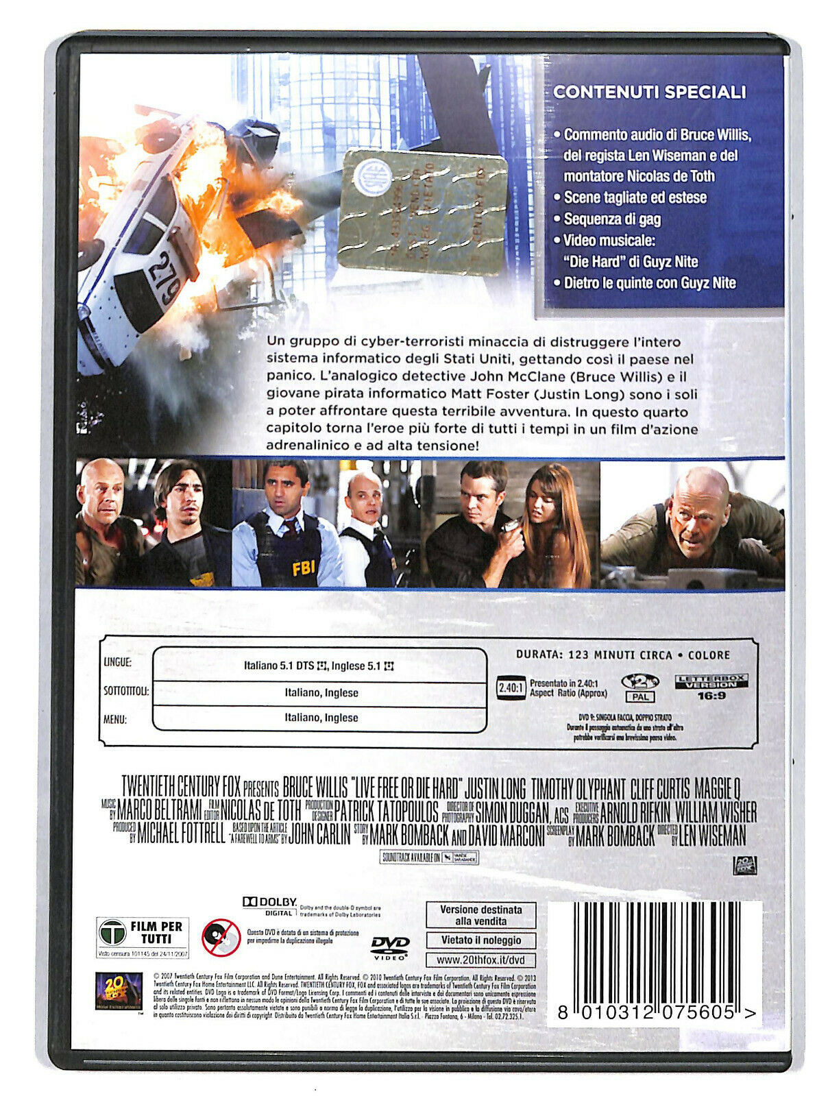 EBOND Die Hard - Vivere o Morire DVD DB773338