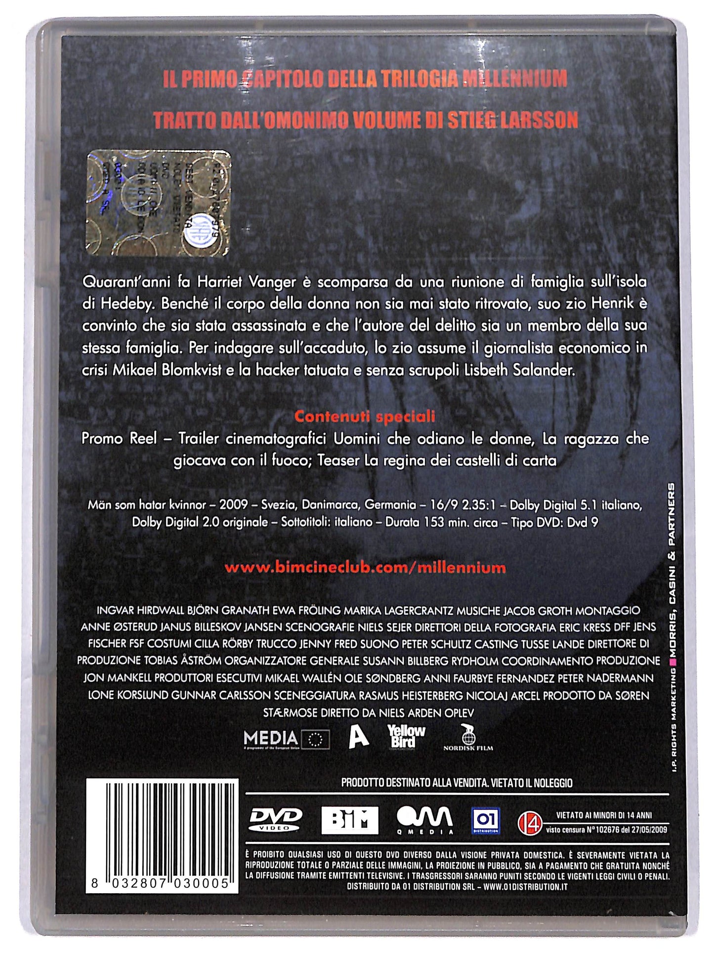 EBOND uomini che odiano le donne DVD DB773358
