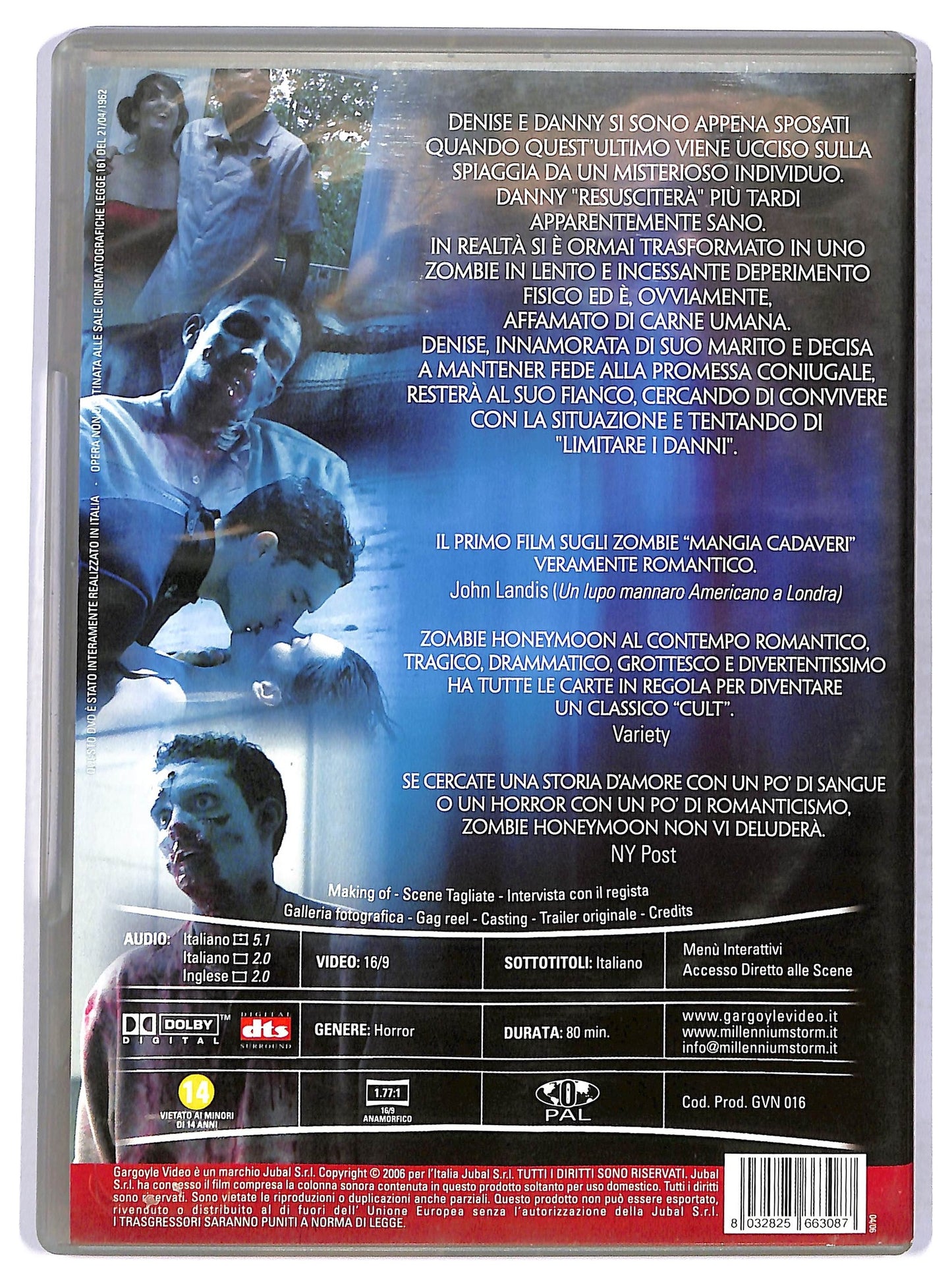 EBOND Zombie Honeymoon NOLEGGIO DVD DB773363