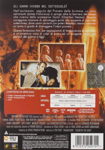 EBOND L'altra faccia del pianeta delle scimmie DVD DB773405