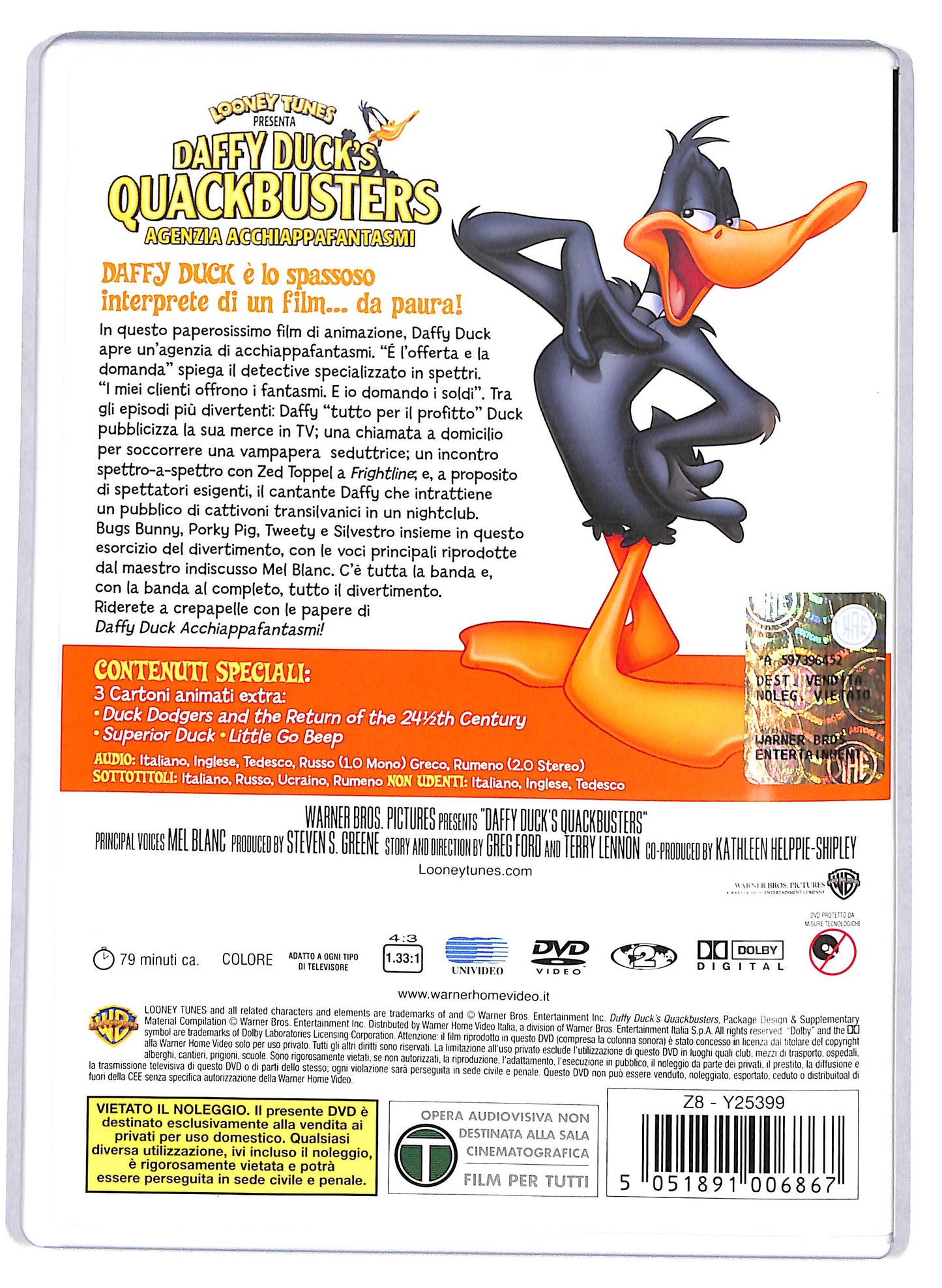 EBOND Il tuo simpatico amico Daffy Duck EDITORIALE DVD DB773462