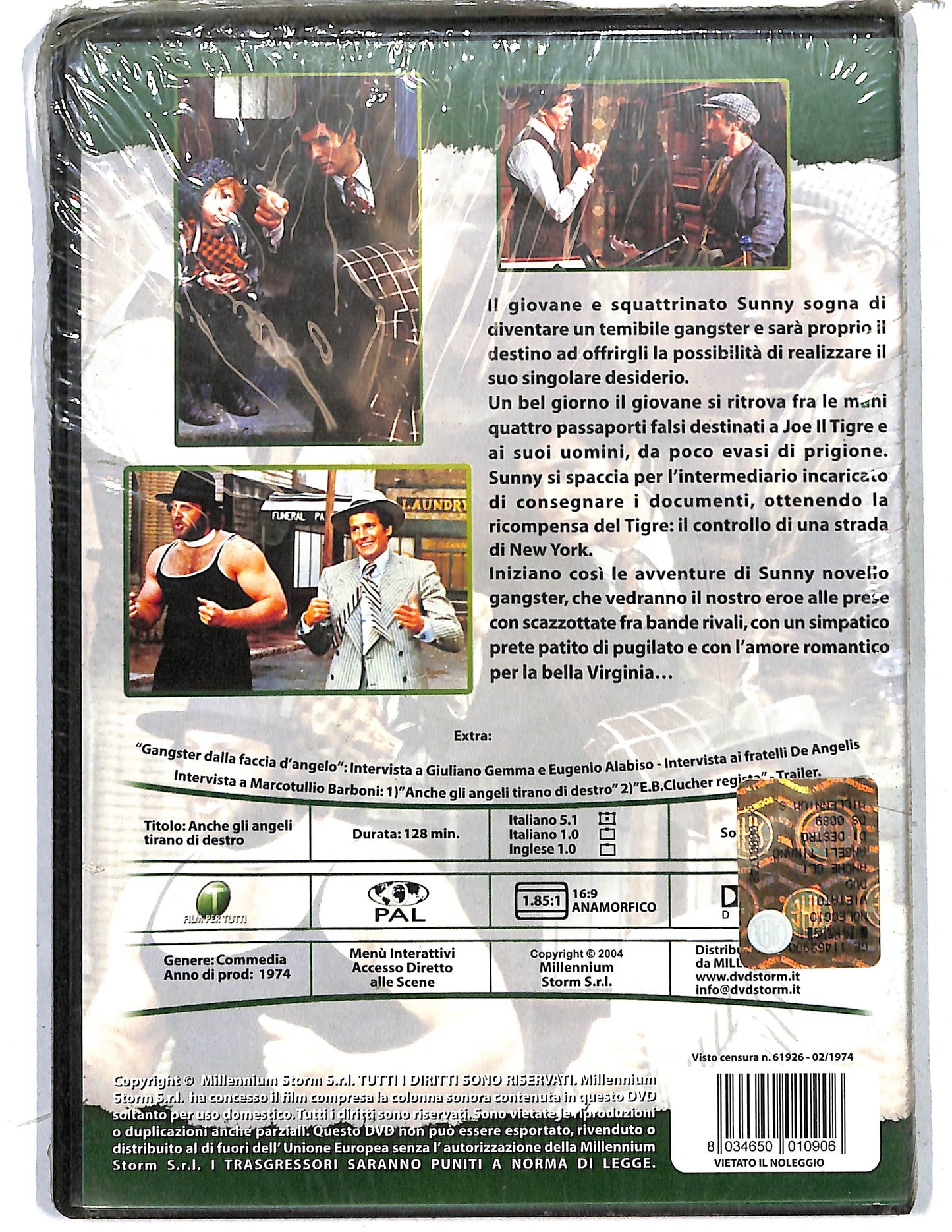 EBOND Anche gli angeli tirano di destro DVD DB773468