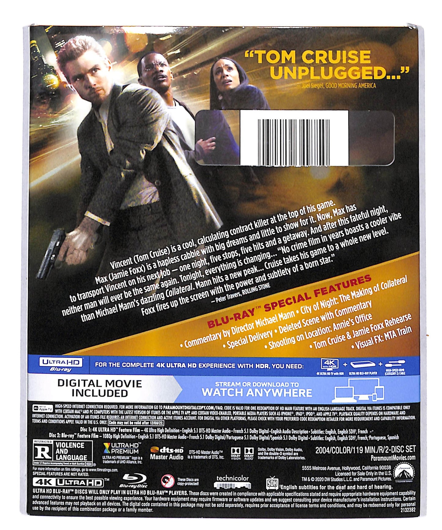 EBOND Collateral 4K ULTRA HD + DIGITAL + BLURAY DB773614