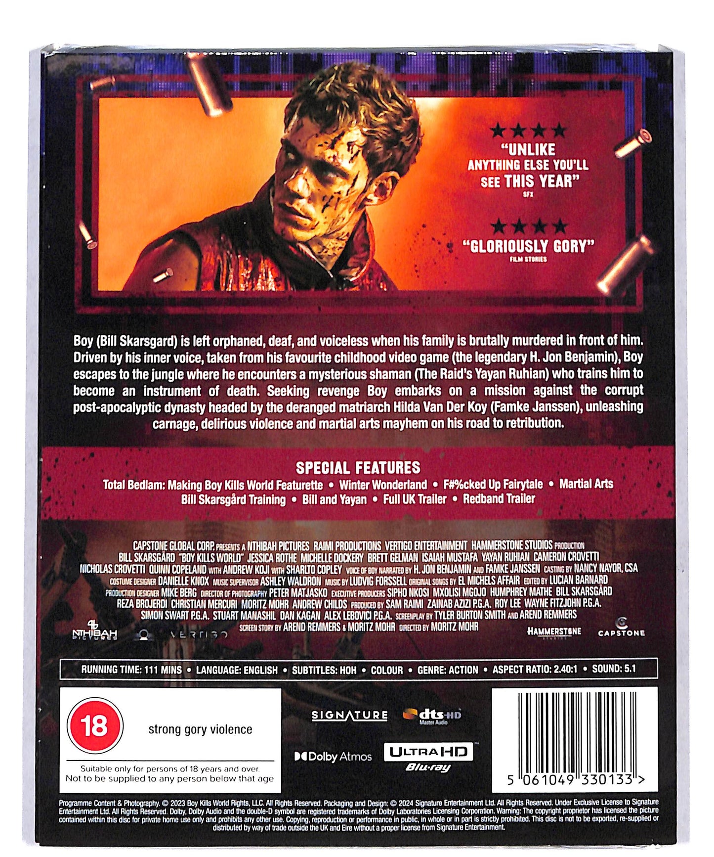 EBOND Boy Kills World 4K ULTRA HD BLURAY DB773637