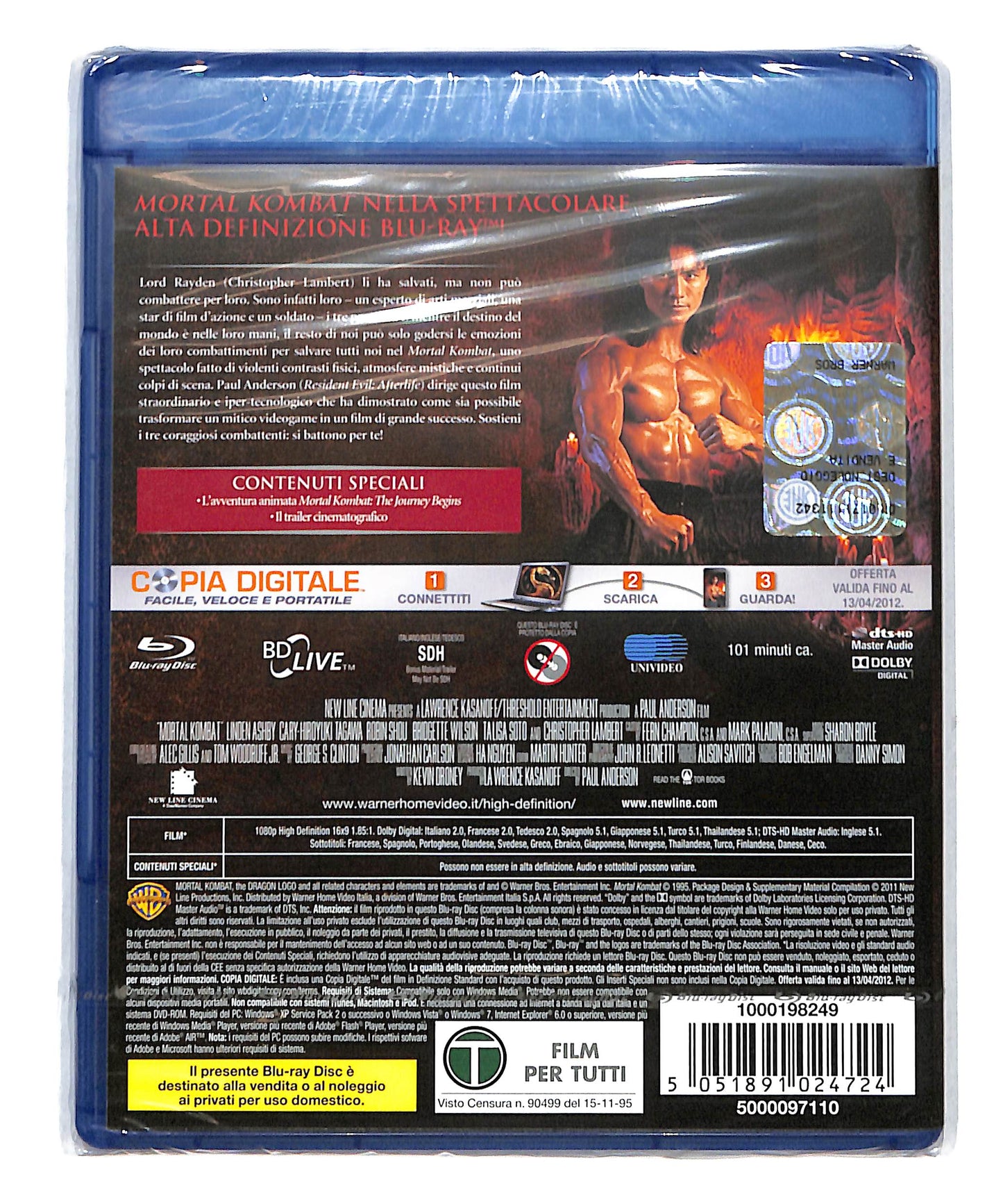 EBOND Mortal kombat BLURAY DB773651