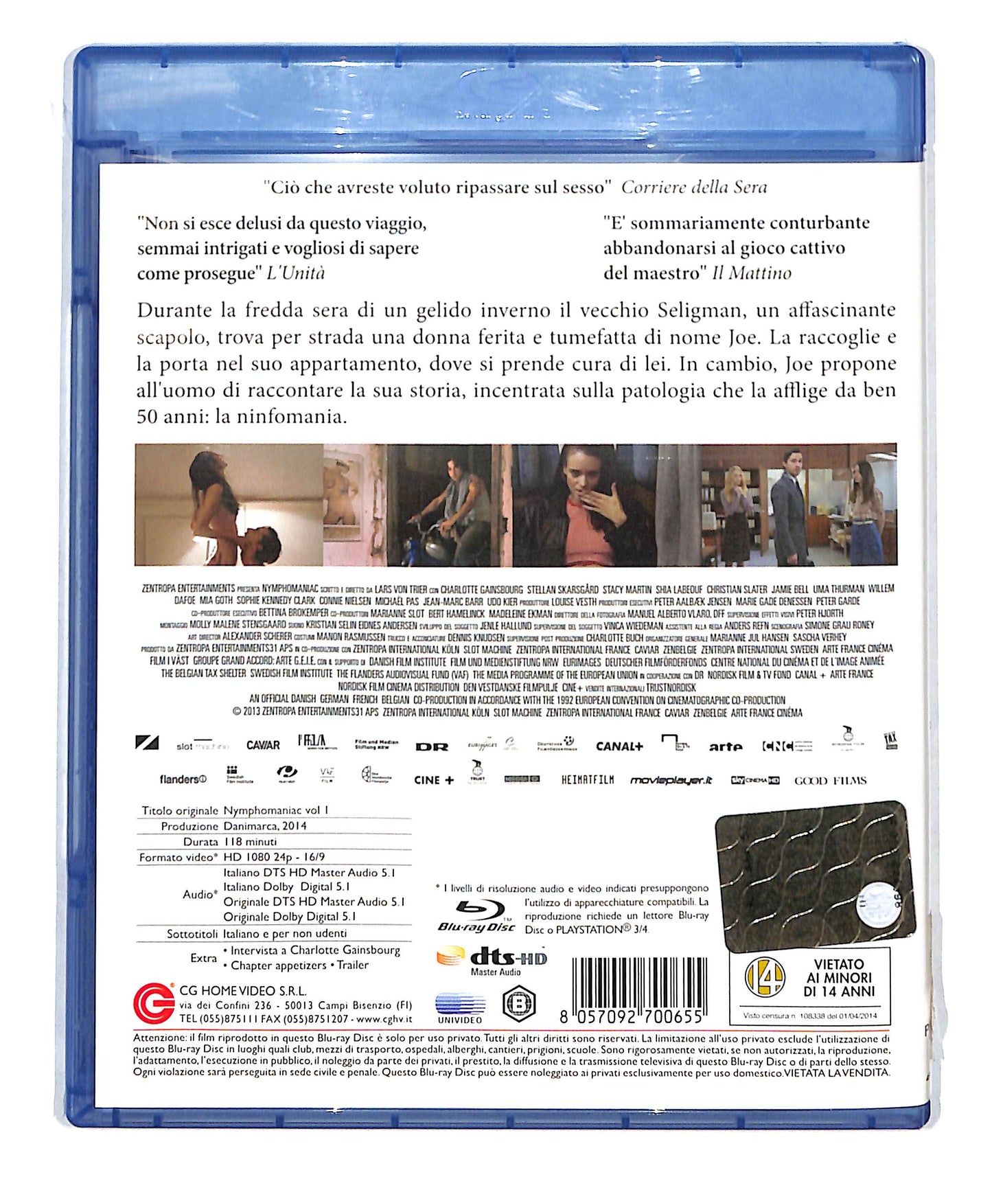 EBOND Nymphmaniac BLURAY DB773653