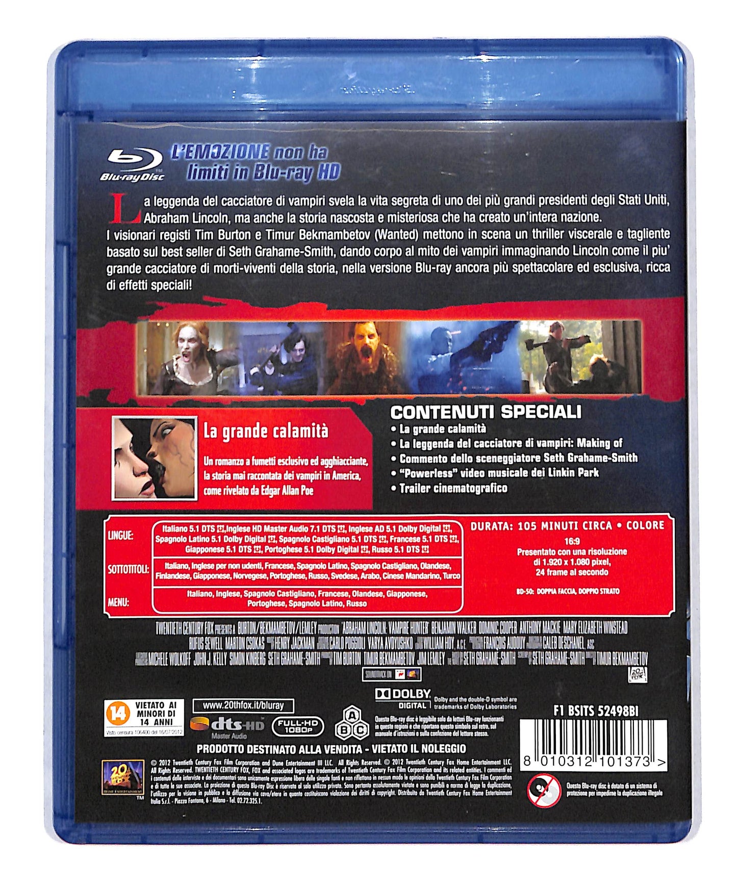 EBOND La Leggenda Del Cacciatore Di Vampiri BLURAY DB773659