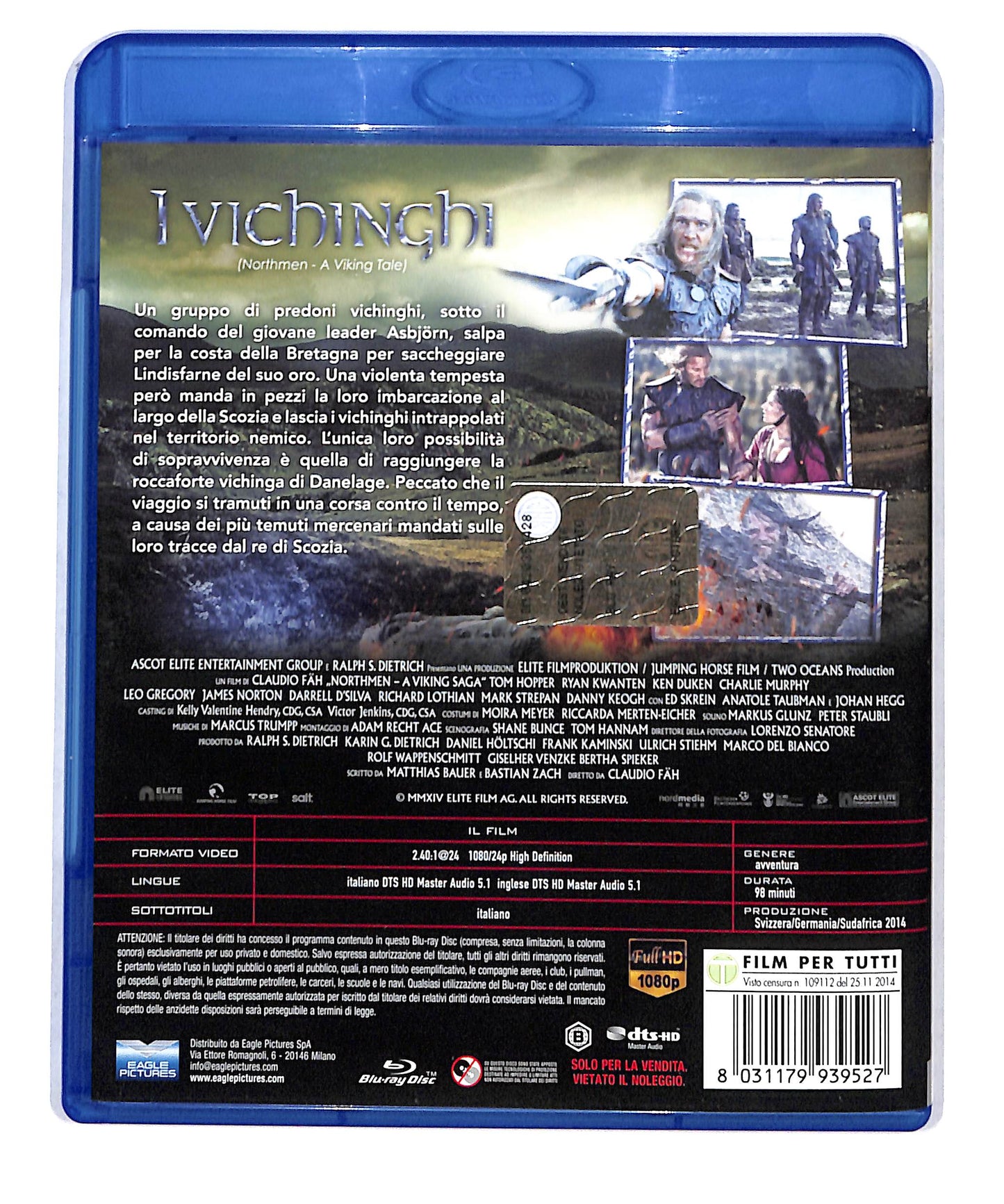 EBOND I vichinghi BLURAY BLURAY DB773669