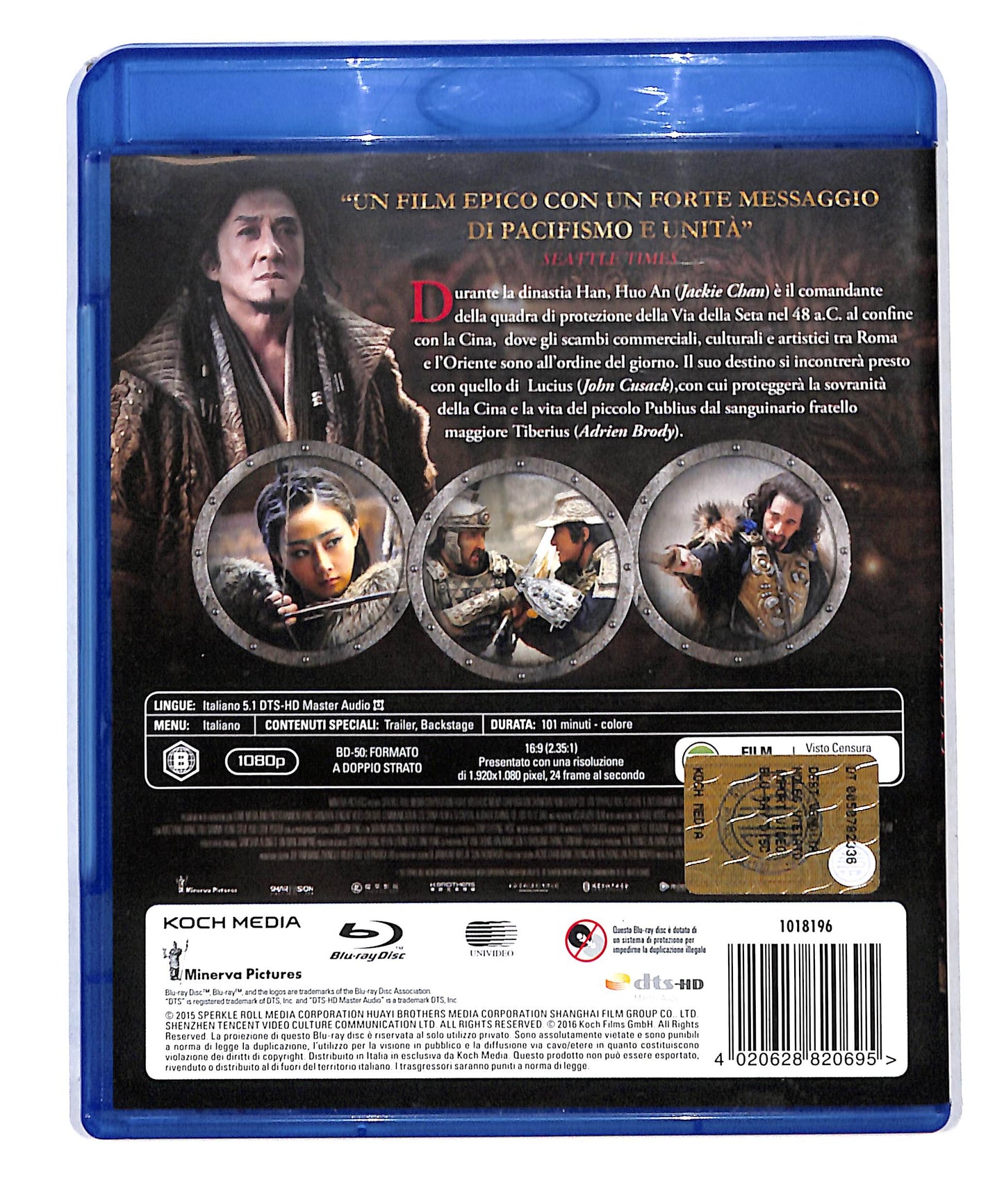 EBOND Dragon Blade - La battaglia degli imperi BLURAY BLURAY DB773671