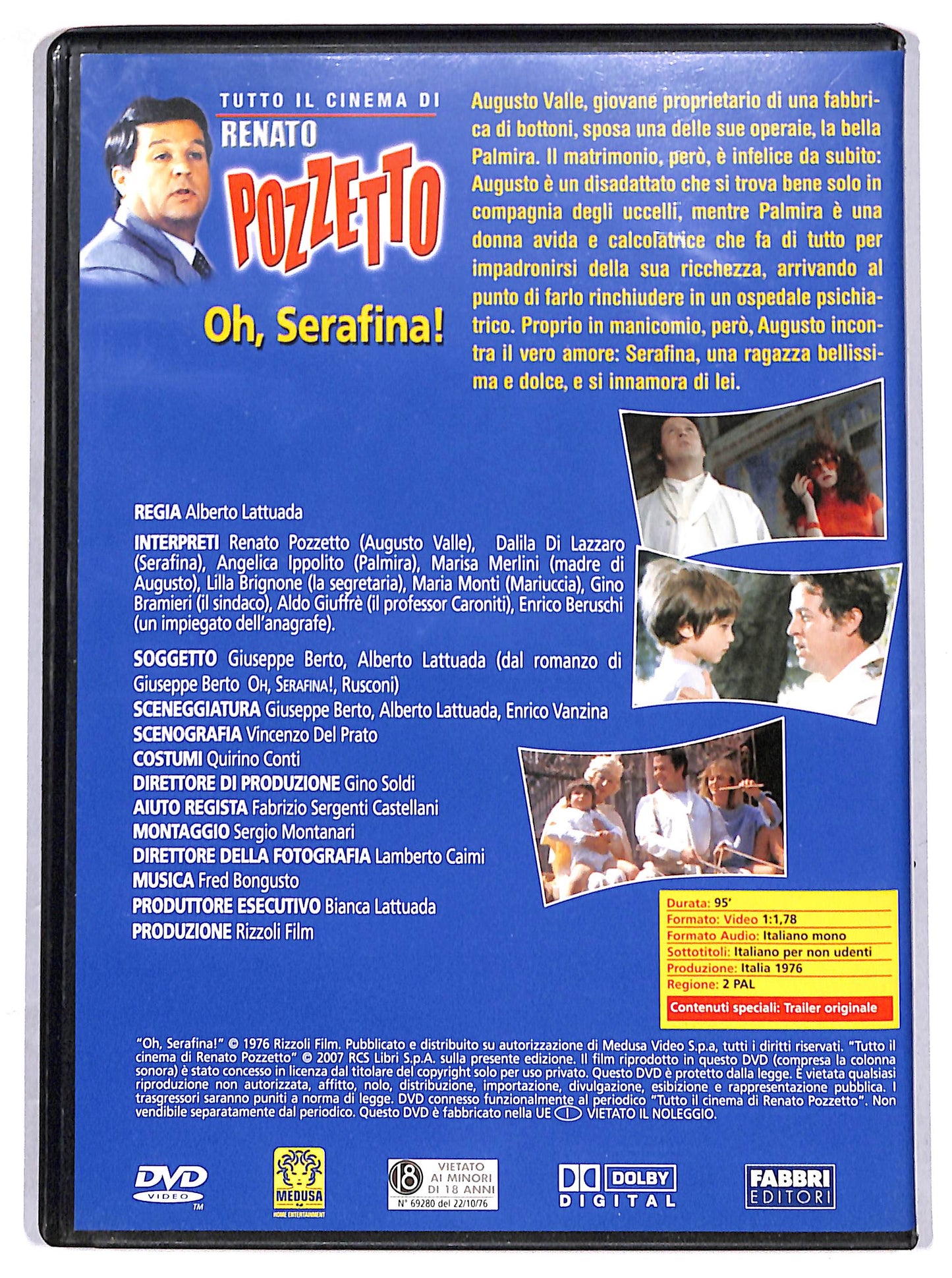 EBOND Oh, Serafina! - EDITORIALE DVD DB773814