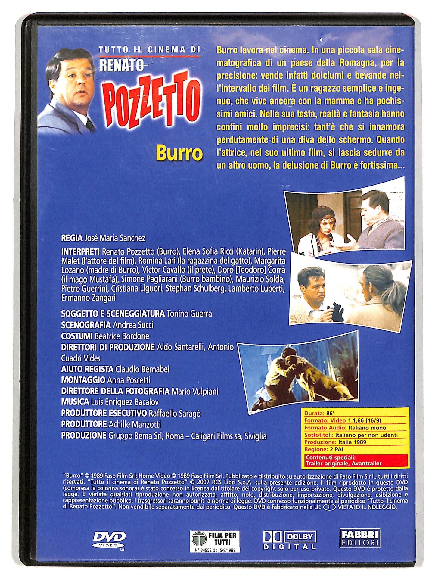 EBOND Burro (film) EDITORIALE DVD DB773815